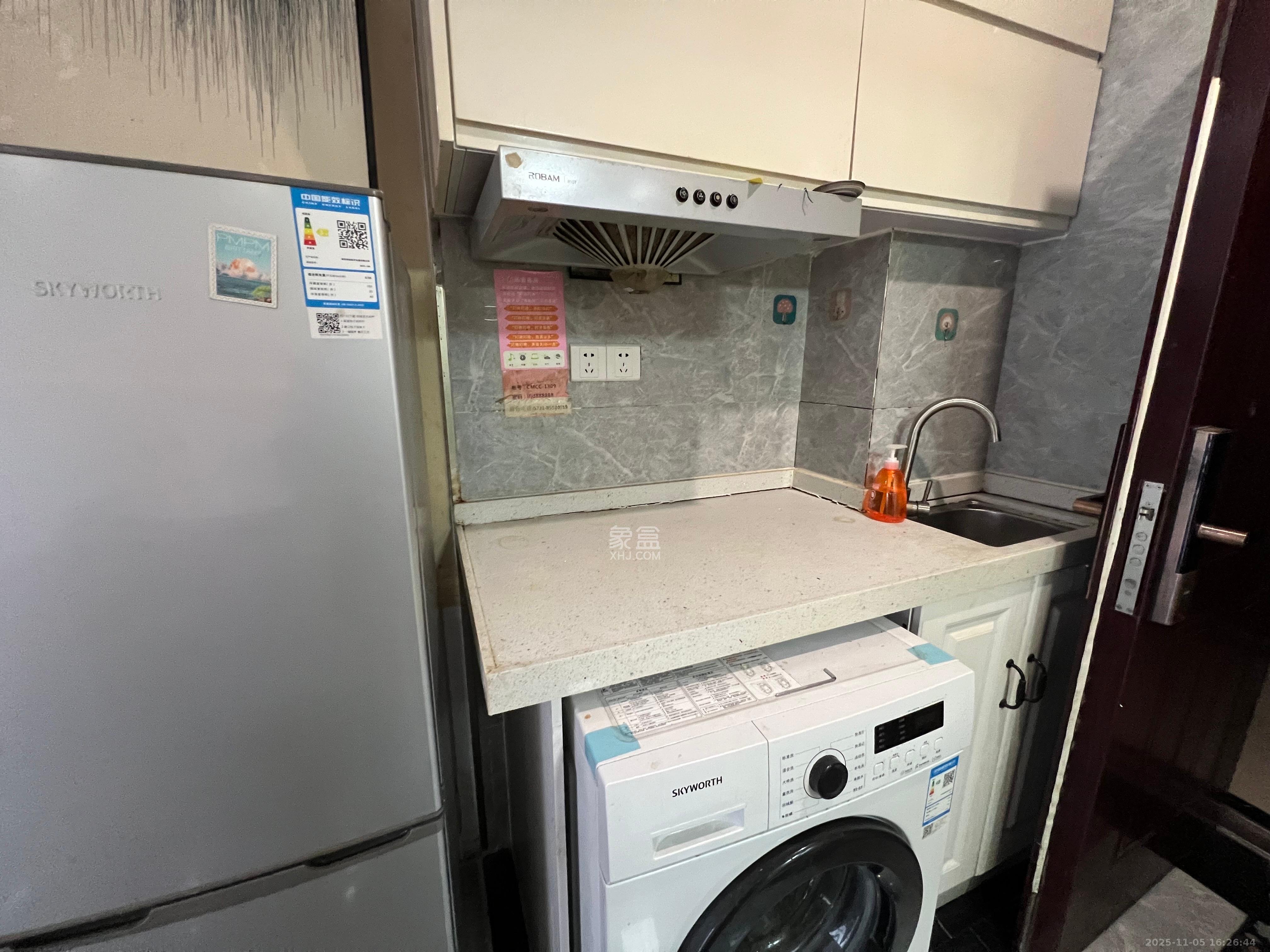 梅溪鑫苑名家 1室1厅1卫 1300.0元/月 梅溪鑫苑名家 1室1厅1卫 1300.0元/月室内图