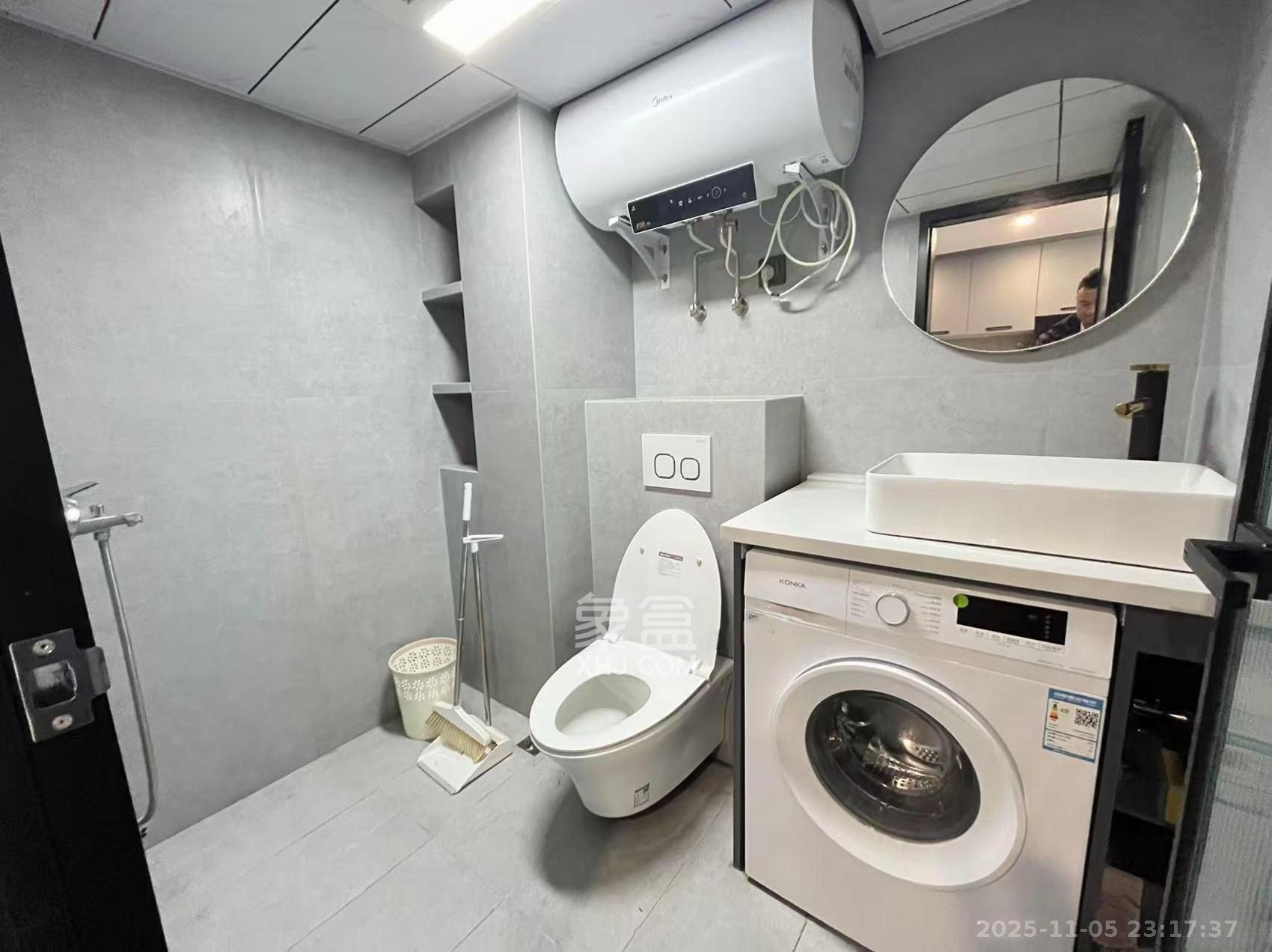 梅溪湖金茂湾  1室1厅1卫    1900.0元/月室内图