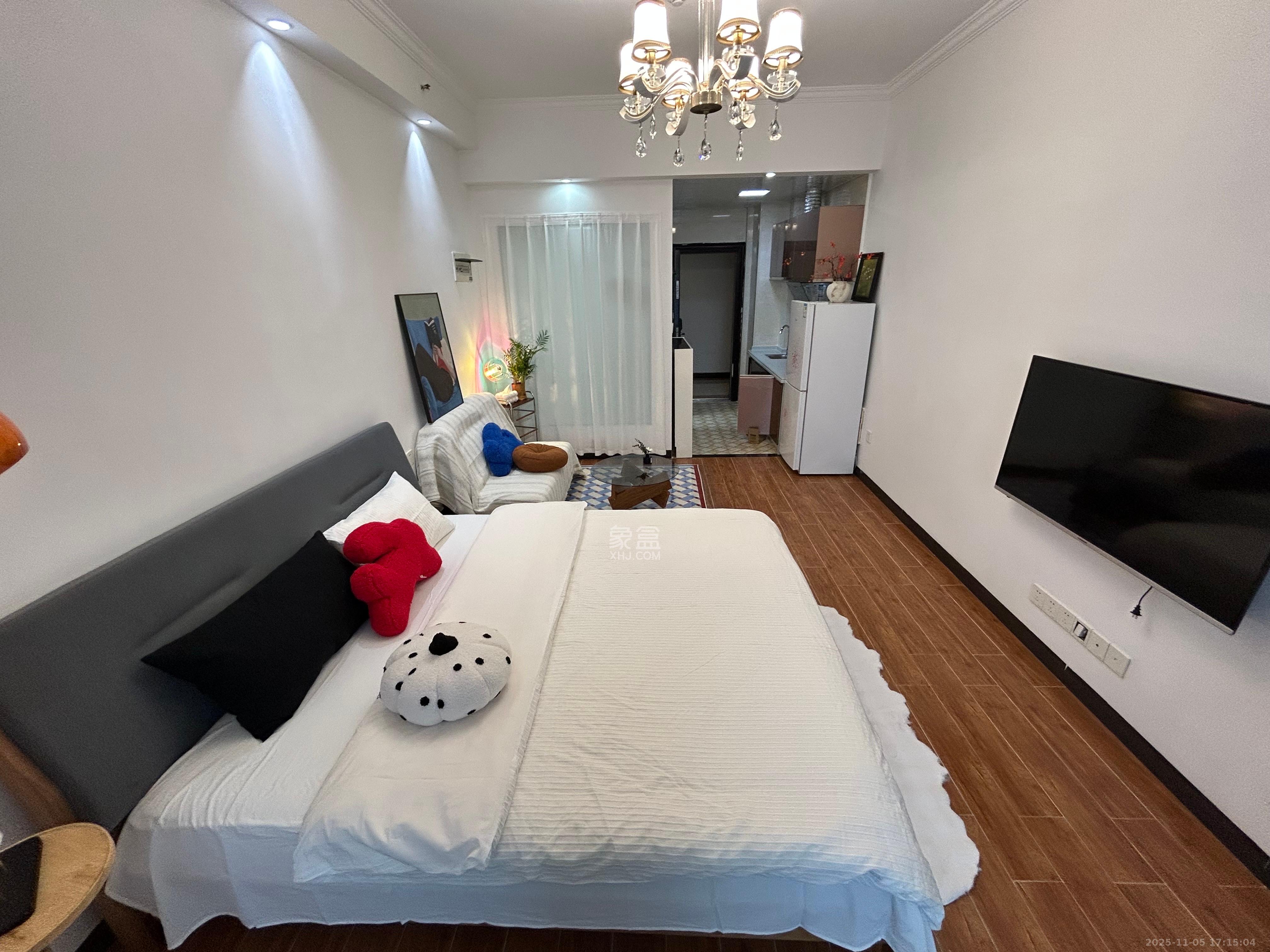 梅溪国际公寓（步步高新天地）  1室1厅1卫    2000.0元/月室内图