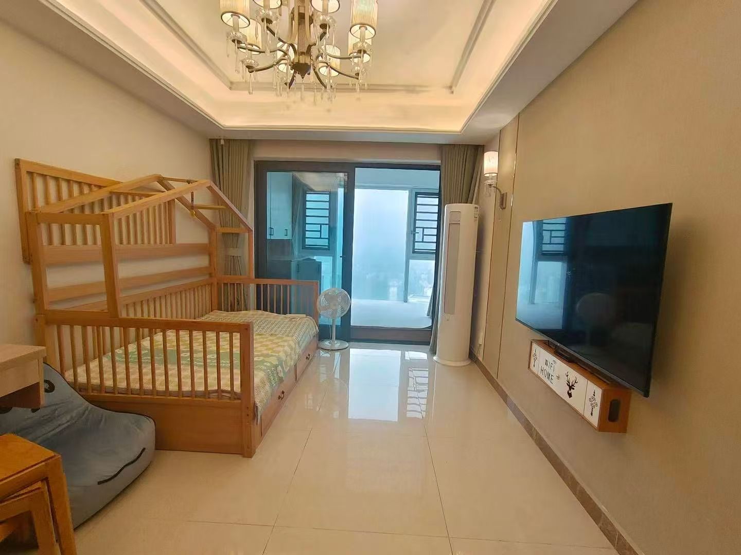 恒大美丽沙天璟湾  1室2厅1卫    2500.0元/月室内图