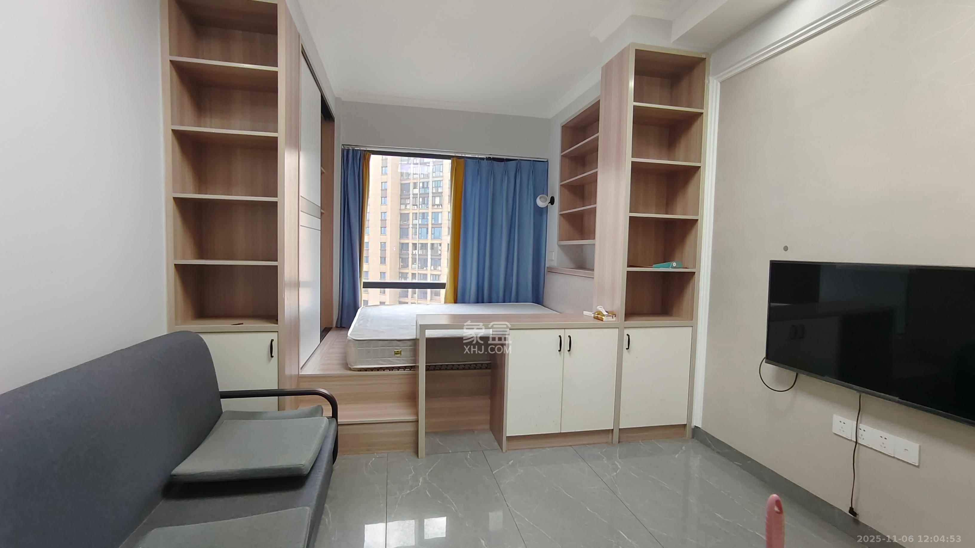 湘熙水郡（观澜海赋家园）  1室1厅1卫    1400.0元/月室内图