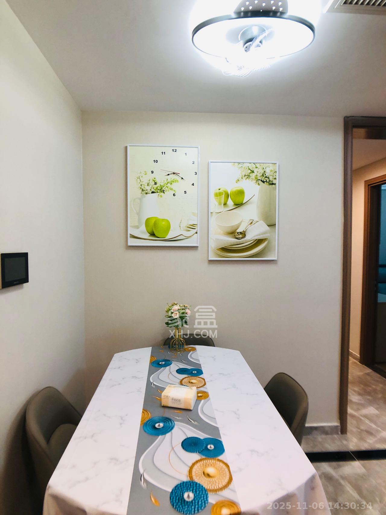 华远碧桂园海蓝城 3室2厅2卫 2300.0元/月 华远碧桂园海蓝城 3室2厅2卫 2300.0元/月室内图