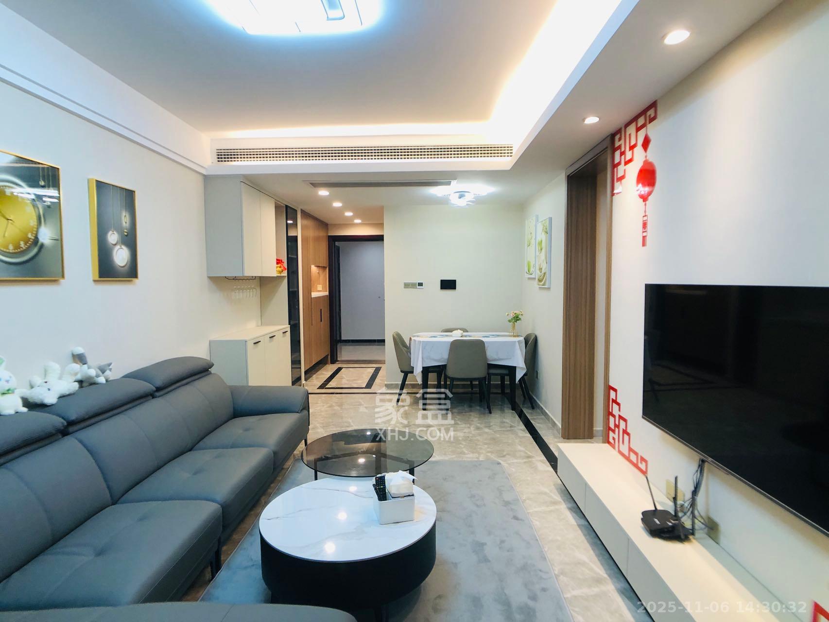 华远碧桂园海蓝城 3室2厅2卫 2300.0元/月 华远碧桂园海蓝城 3室2厅2卫 2300.0元/月室内图