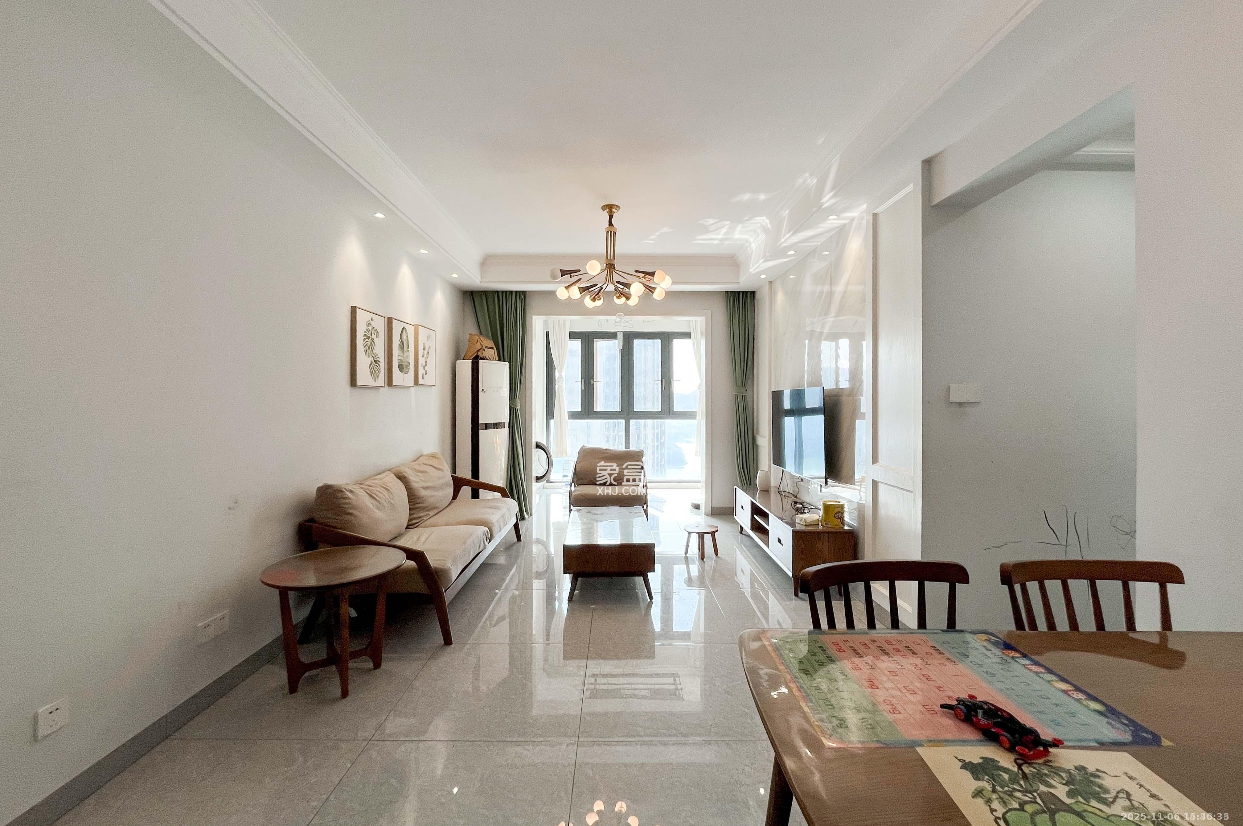 中建梅溪湖中心 3室2厅2卫 3500.0元/月 中建梅溪湖中心 3室2厅2卫 3500.0元/月室内图