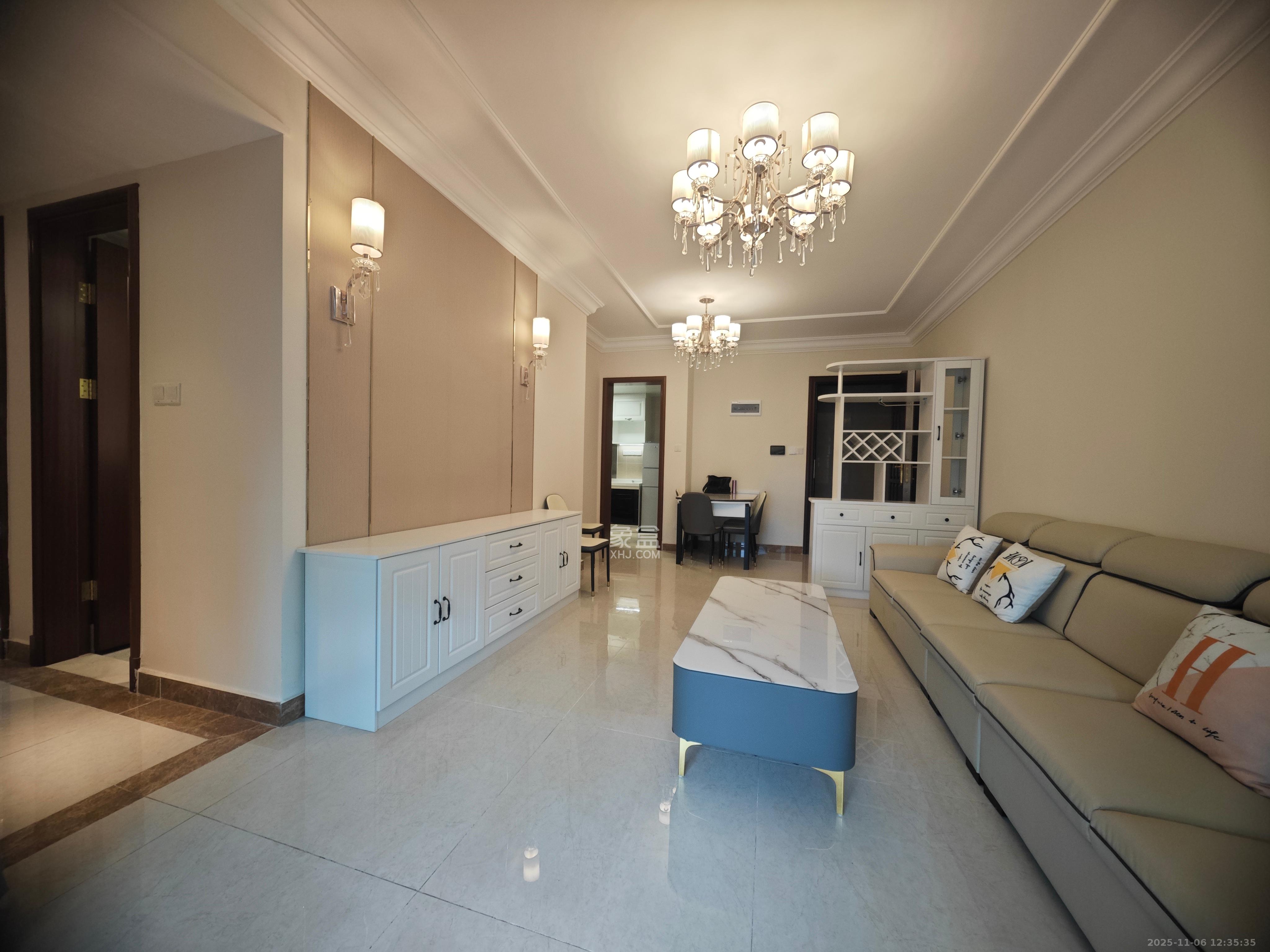 恒大御景半岛 3室2厅1卫 1600.0元/月 恒大御景半岛 3室2厅1卫 1600.0元/月室内图