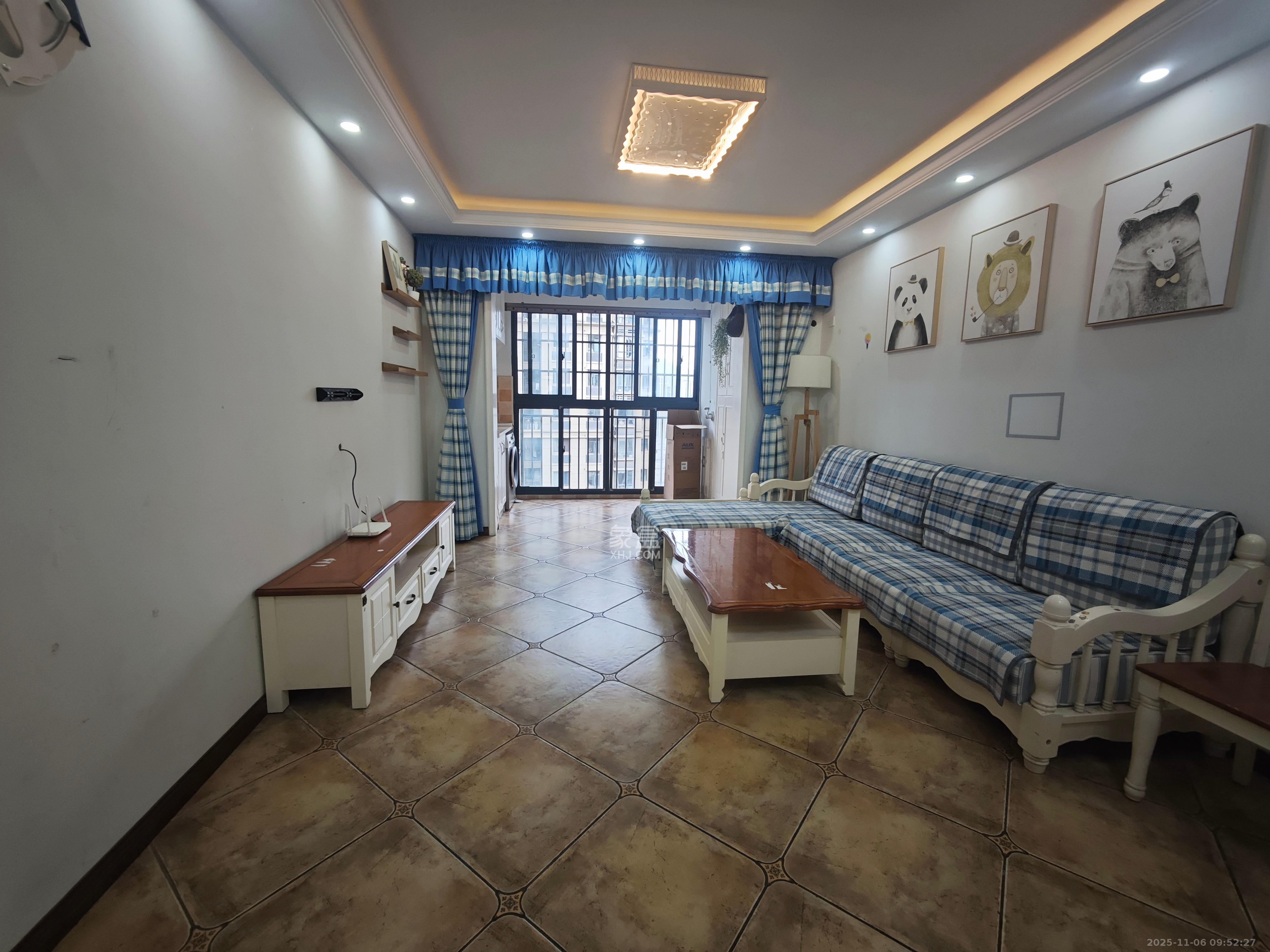 澳海澜庭  2室2厅1卫    1600.0元/月