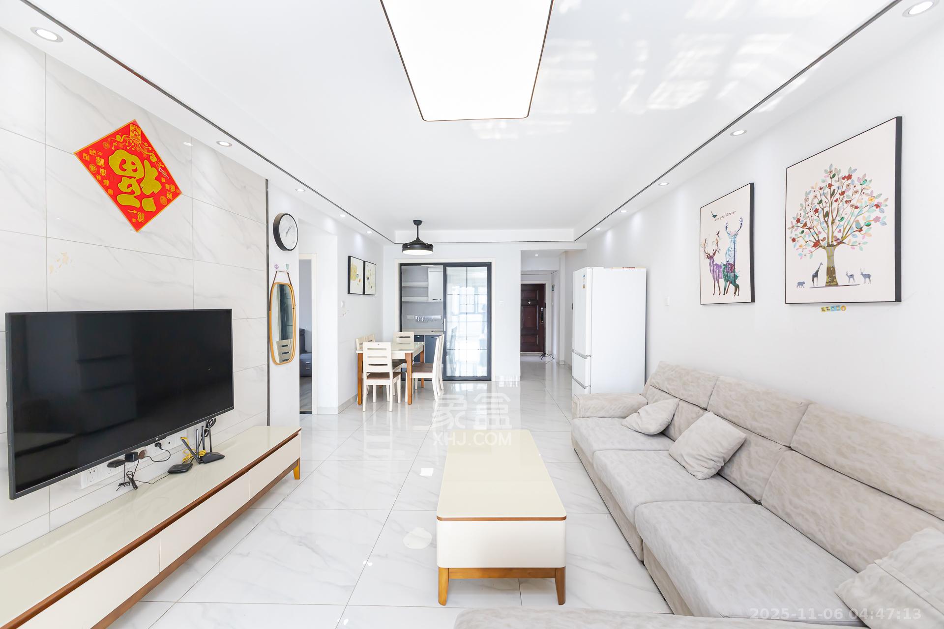 润和又一城 3室2厅1卫 76.8万 润和又一城 3室2厅1卫 76.8万客厅