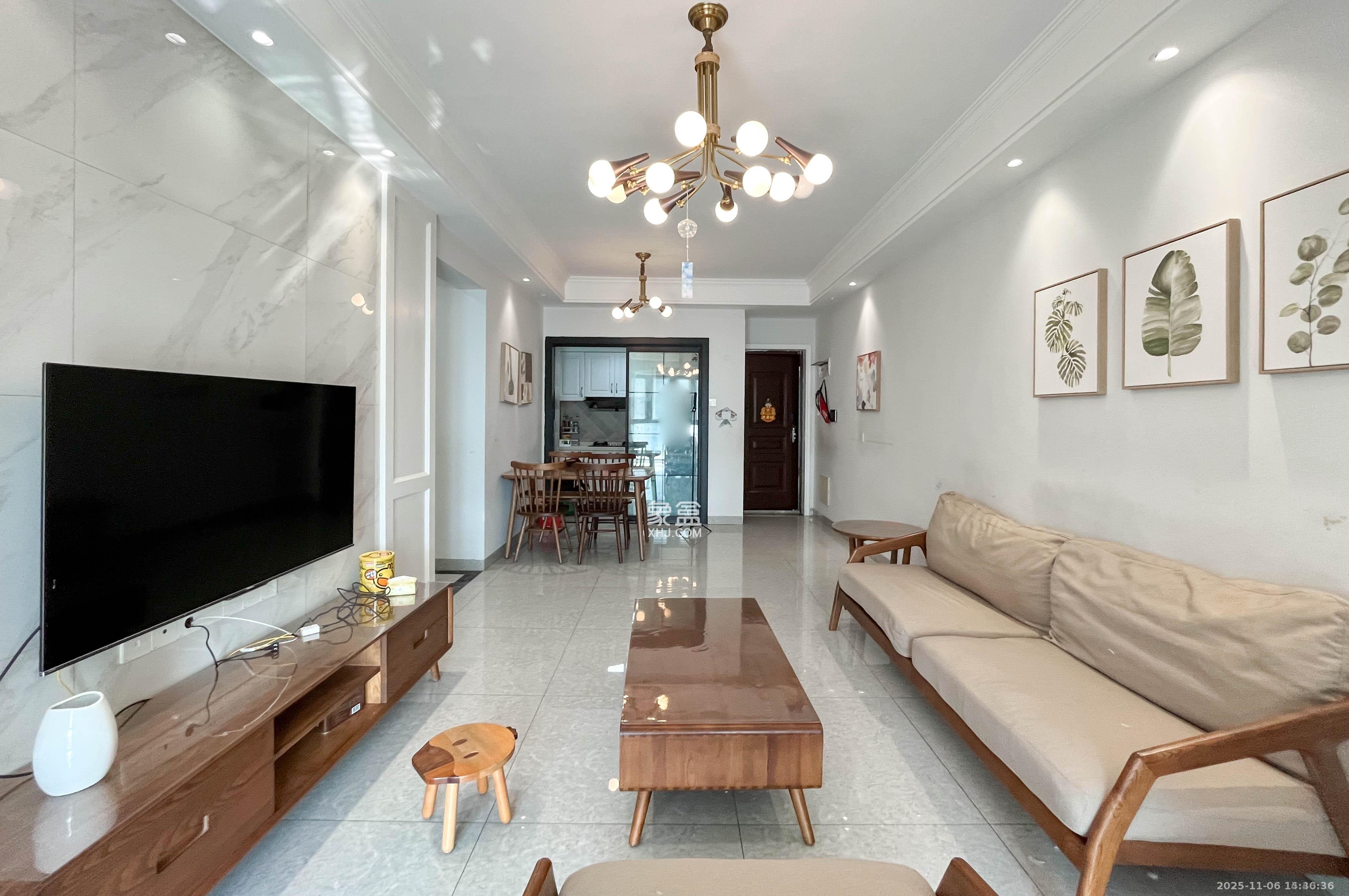 中建梅溪湖中心 3室2厅2卫 3500.0元/月 中建梅溪湖中心 3室2厅2卫 3500.0元/月室内图