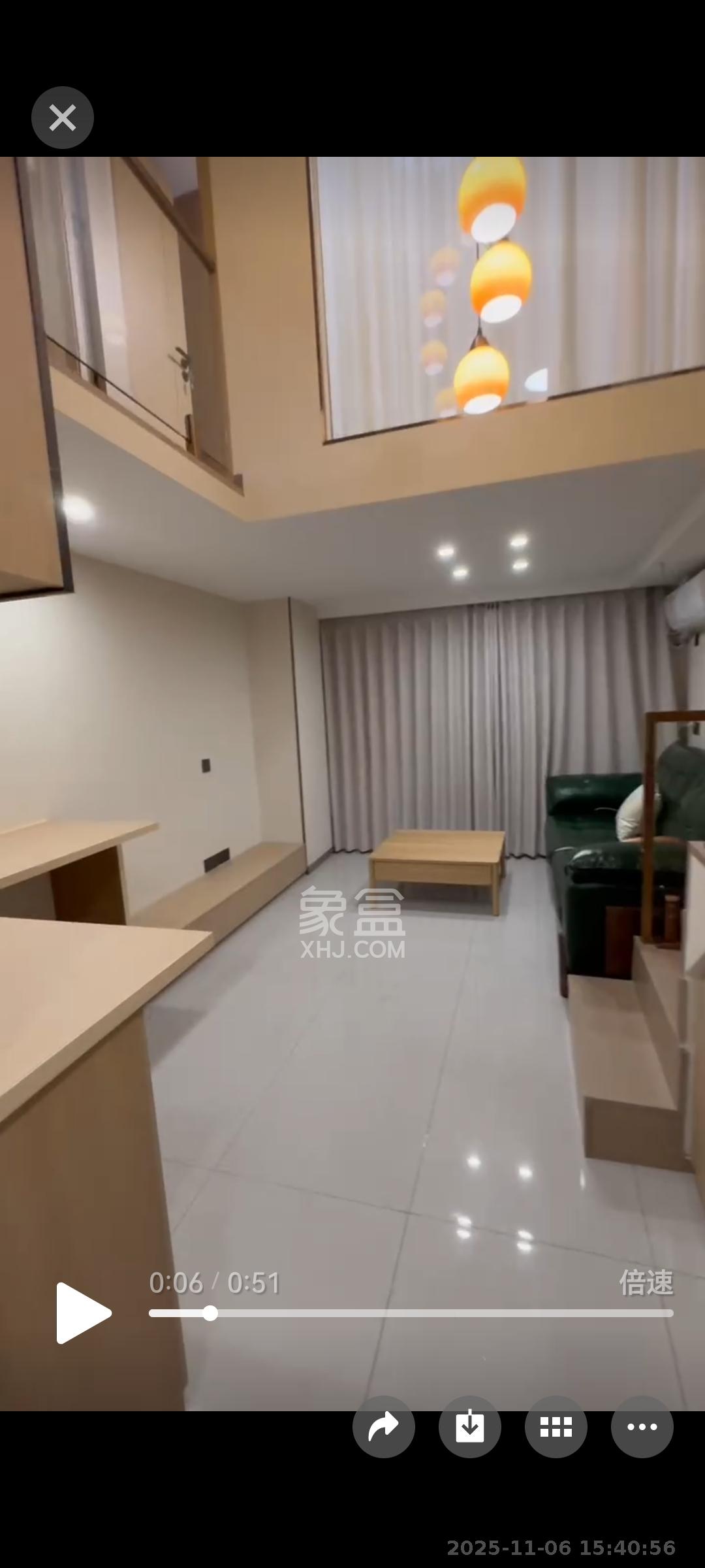 力高凤凰新天 2室1厅1卫 2300.0元/月 力高凤凰新天 2室1厅1卫 2300.0元/月室内图