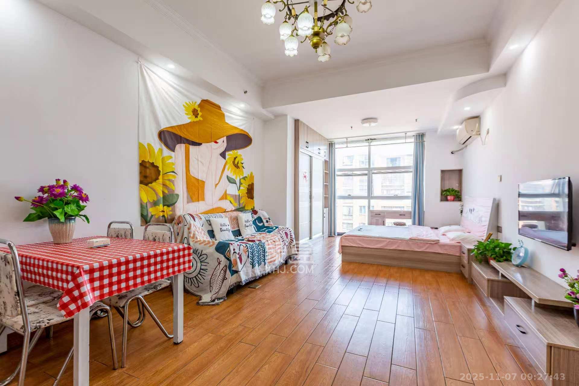 东业上城嘉苑（晟悦国际）  1室1厅1卫    1500.0元/月室内图