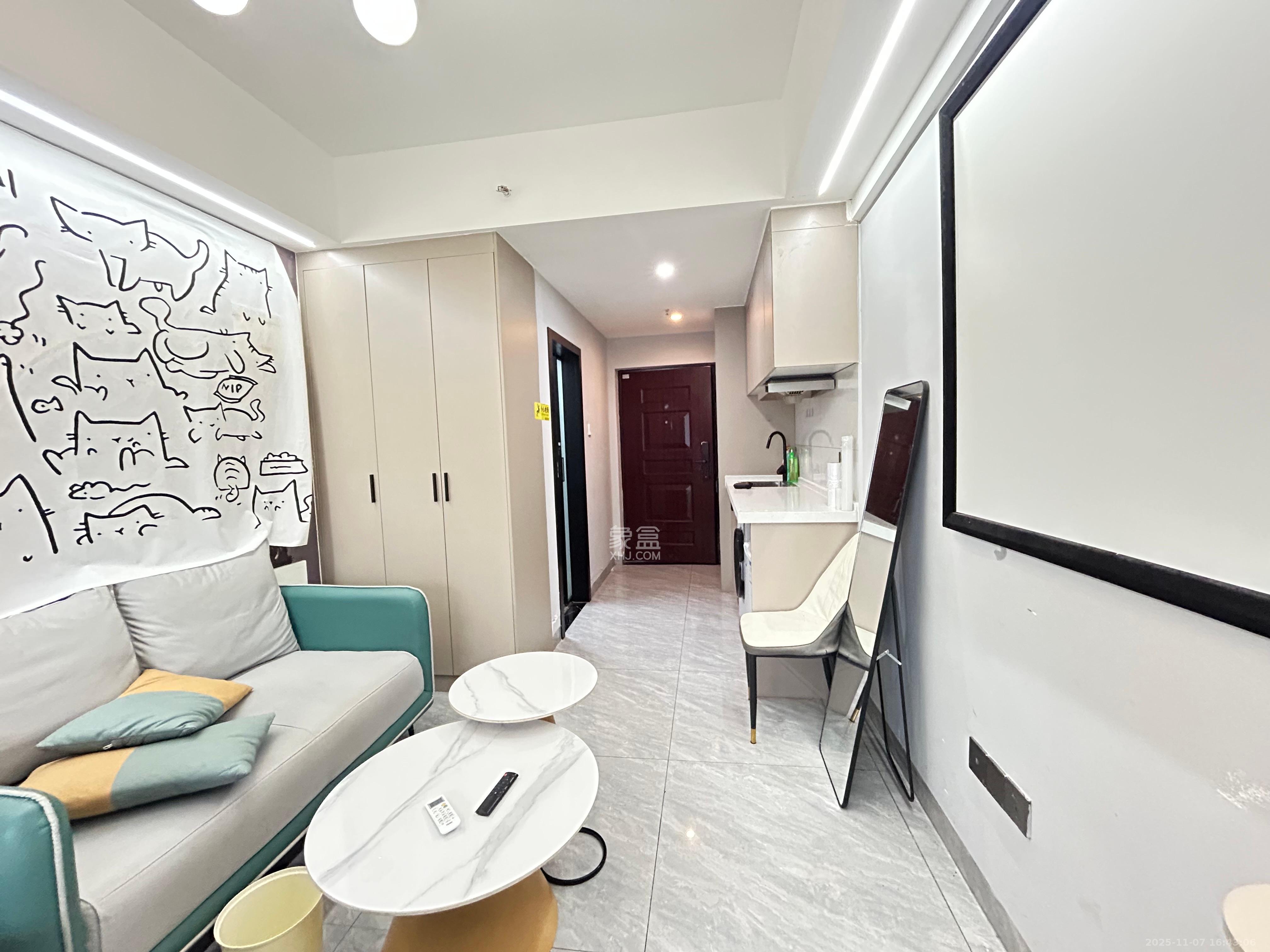 保利天禧EF区 1室1厅1卫 1650.0元/月 保利天禧EF区 1室1厅1卫 1650.0元/月室内图