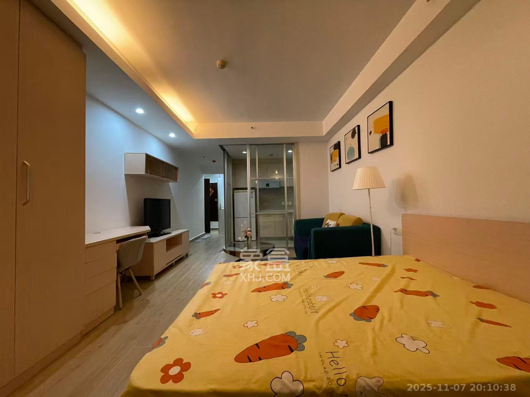 融科檀香山（融科紫檀、香山国际）  1室1厅1卫    1600.0元/月室内图