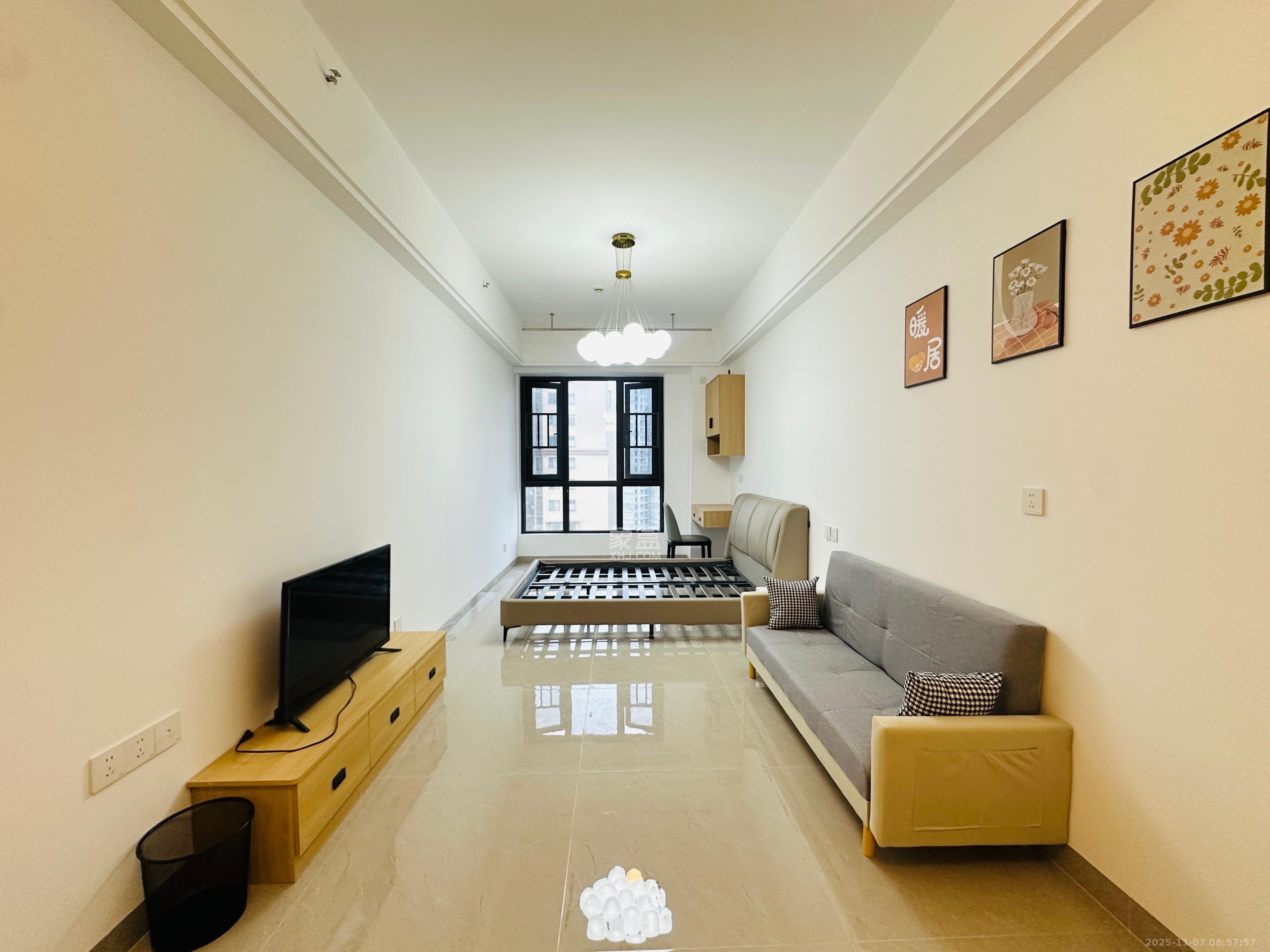 新力铂园（江山云著）  1室1厅1卫    1800.0元/月室内图