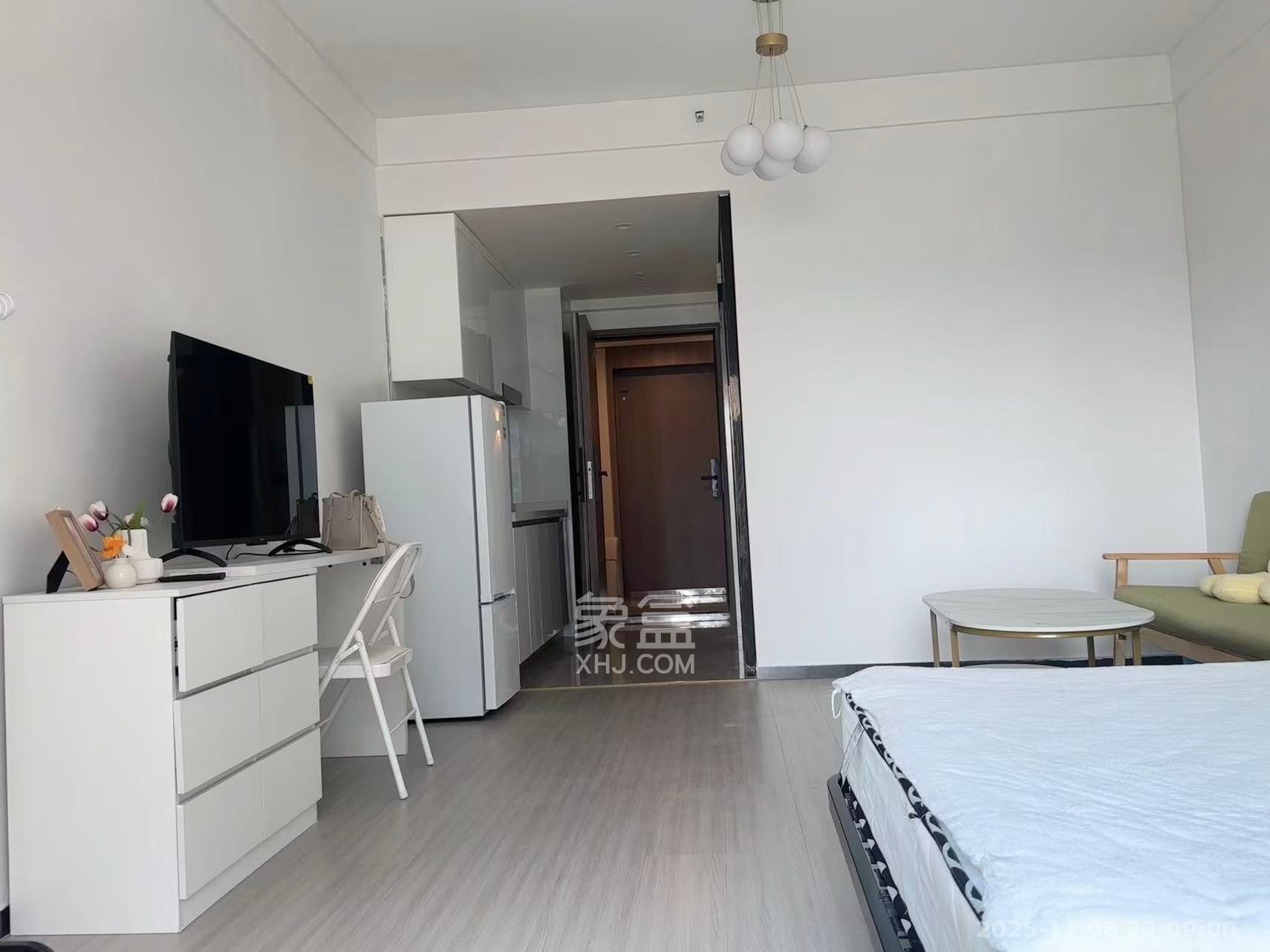 梅溪华府（新城金茂梦想华府）  1室1厅1卫    1800.0元/月室内图