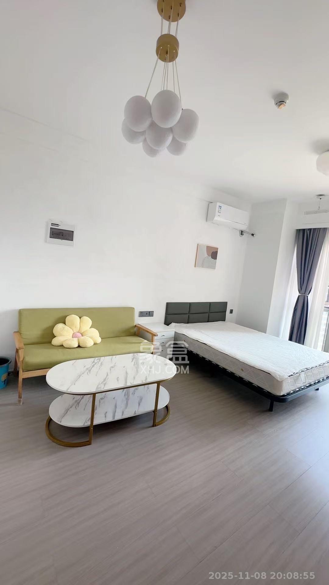 梅溪华府（新城金茂梦想华府）  1室1厅1卫    1800.0元/月