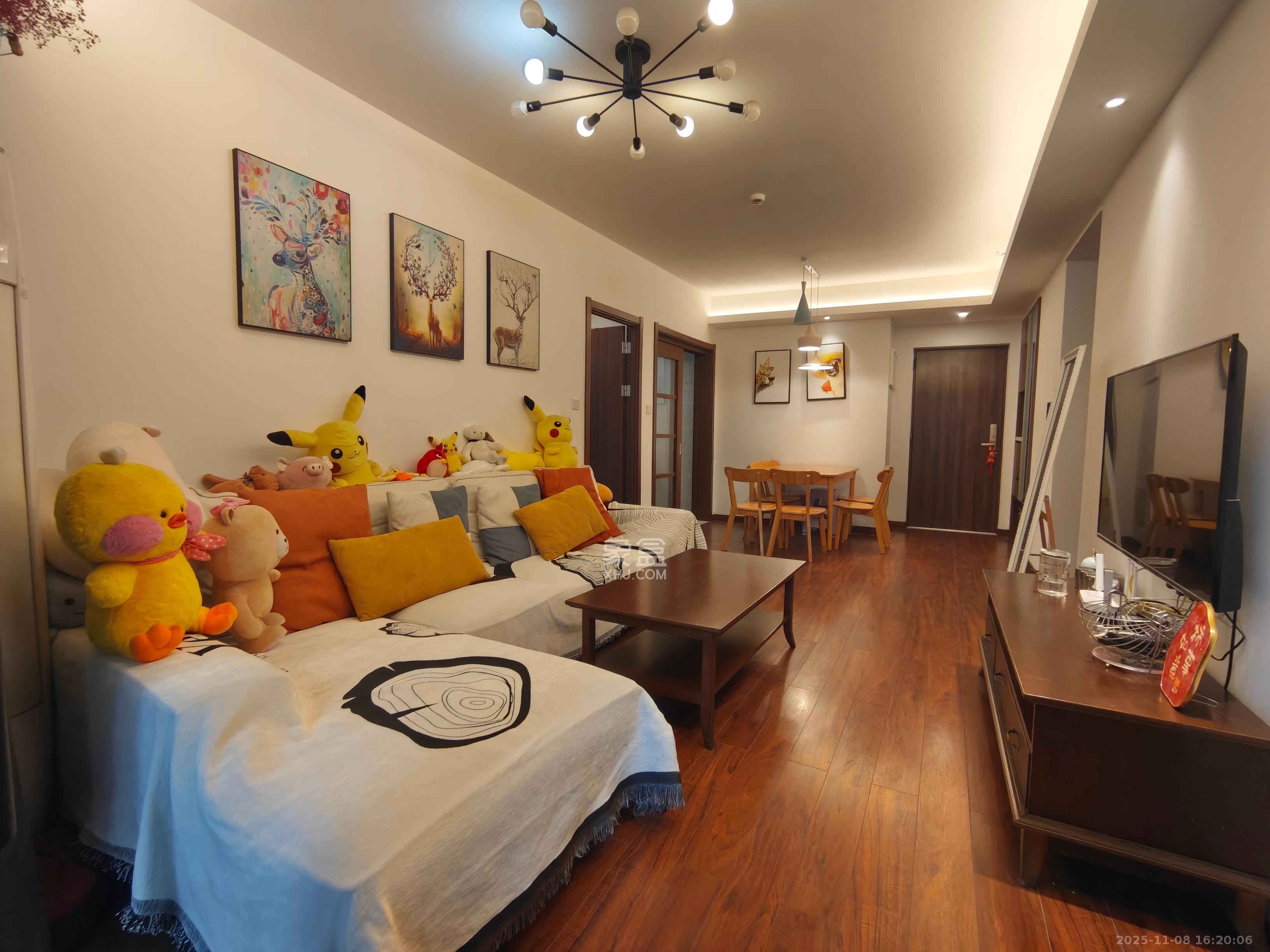 万科里金域国际 3室2厅2卫 4500.0元/月 万科里金域国际 3室2厅2卫 4500.0元/月室内图