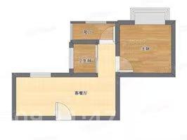 锦湘国际星城三期（锦绣苑）  1室1厅1卫    1600.0元/月室内图1