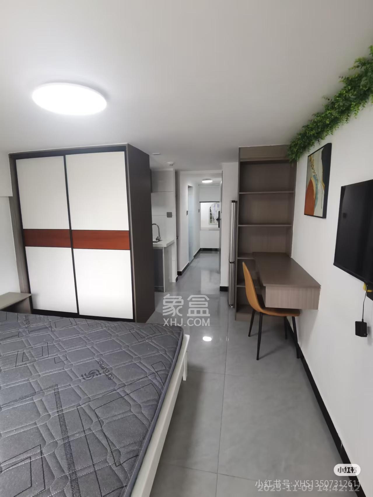 清控湖山雅居北区  1室0厅0卫    1100.0元/月