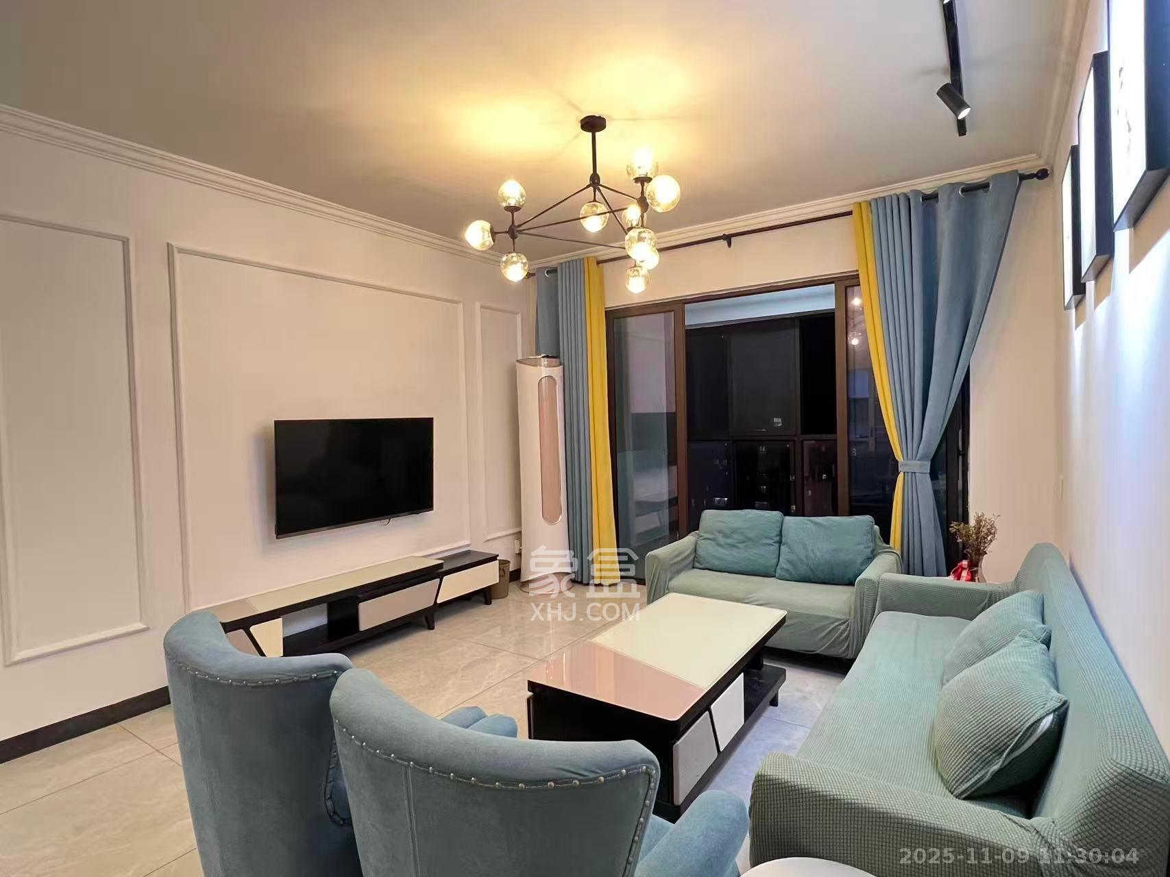 中冶中央公园  3室2厅2卫    2500.0元/月