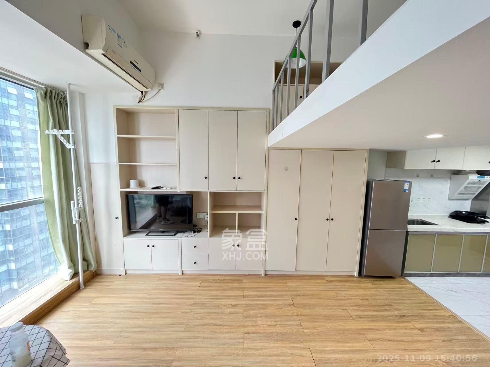 奥克斯滨仕花园（奥克斯洋湖广场/奥克斯中心）  1室1厅1卫    1600.0元/月室内图