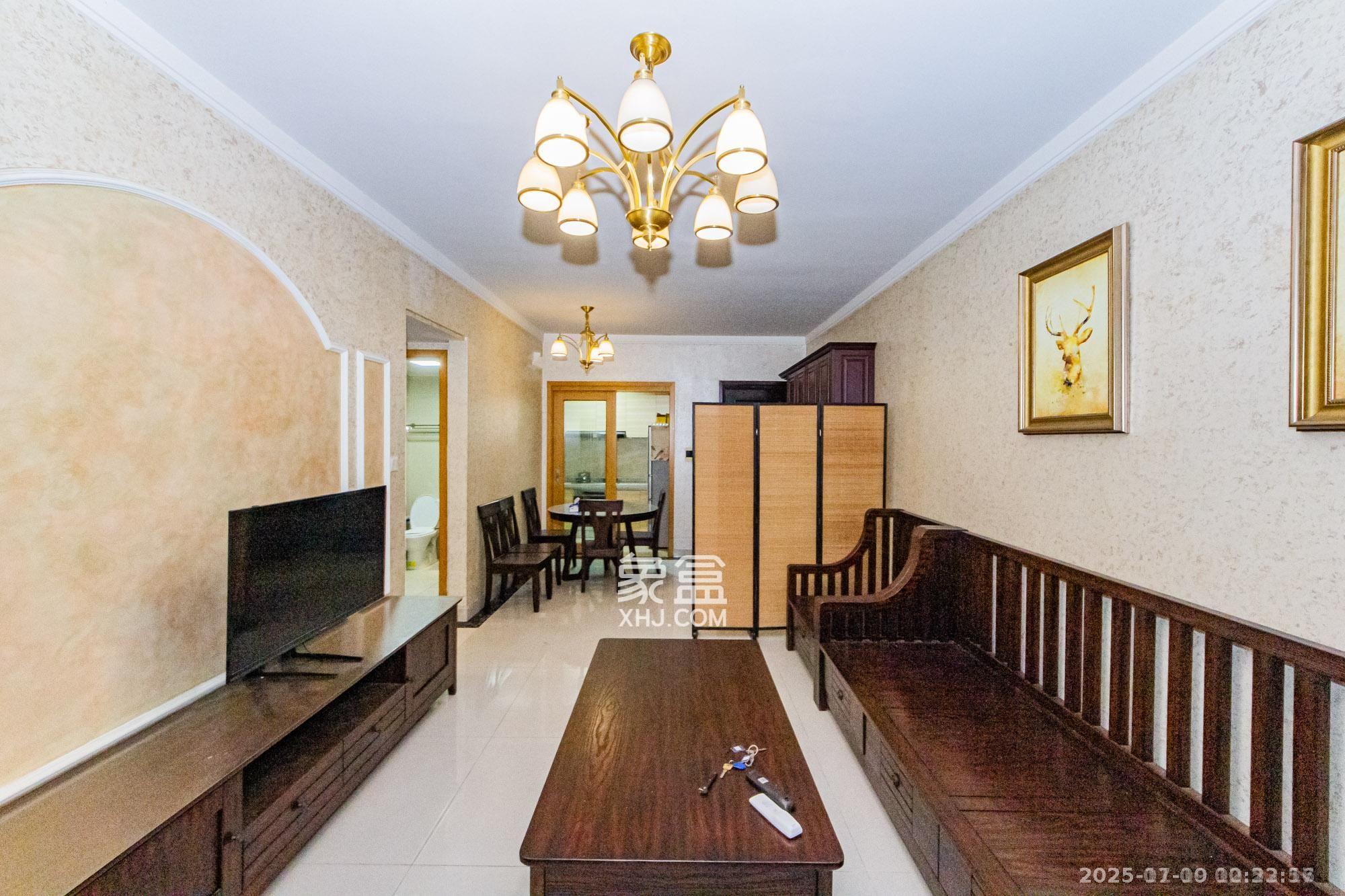 珠江郦城公园1号  2室2厅1卫    2500.0元/月