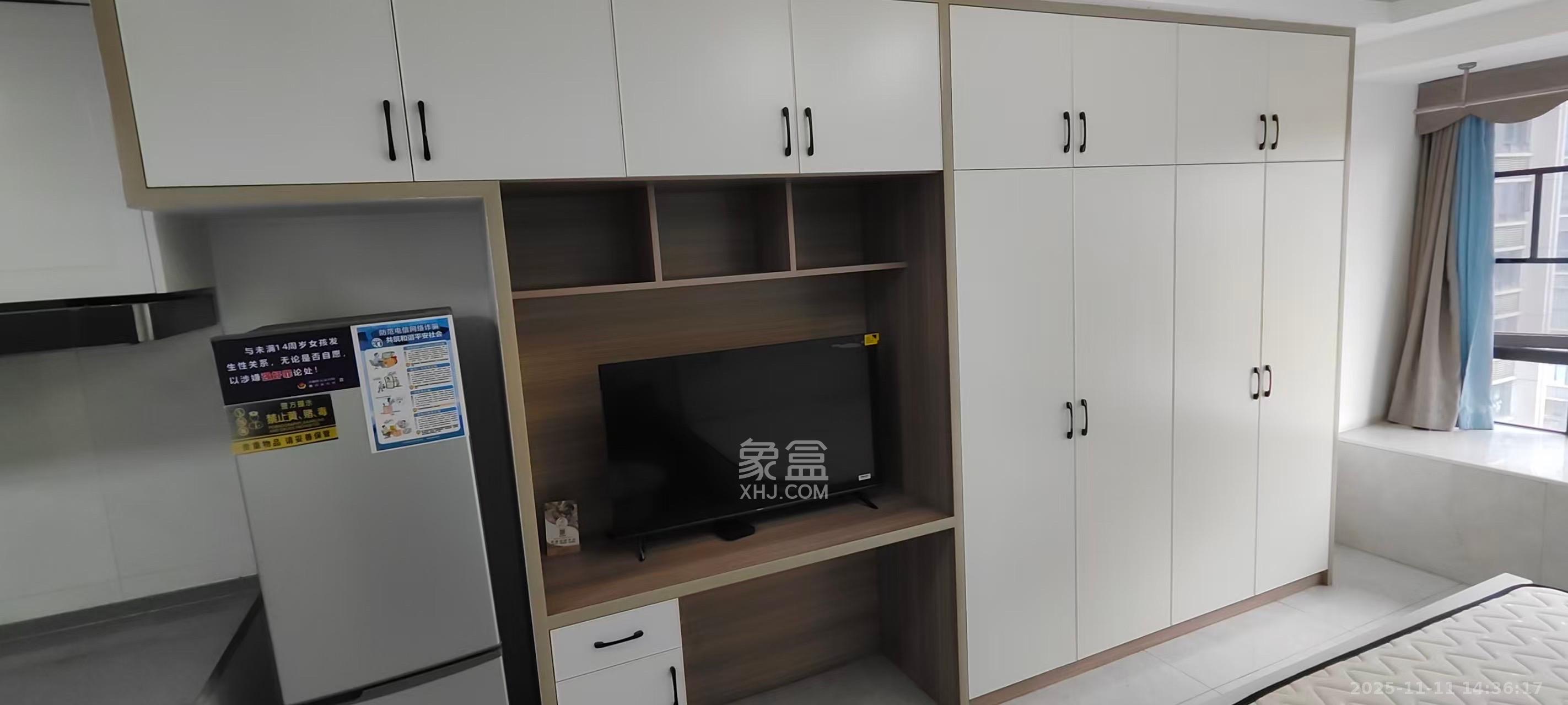 龙湖湘江星座(祺鑫星座公寓) 1室1厅1卫 1400.0元/月 龙湖湘江星座(祺鑫星座公寓) 1室1厅1卫 1400.0元/月室内图