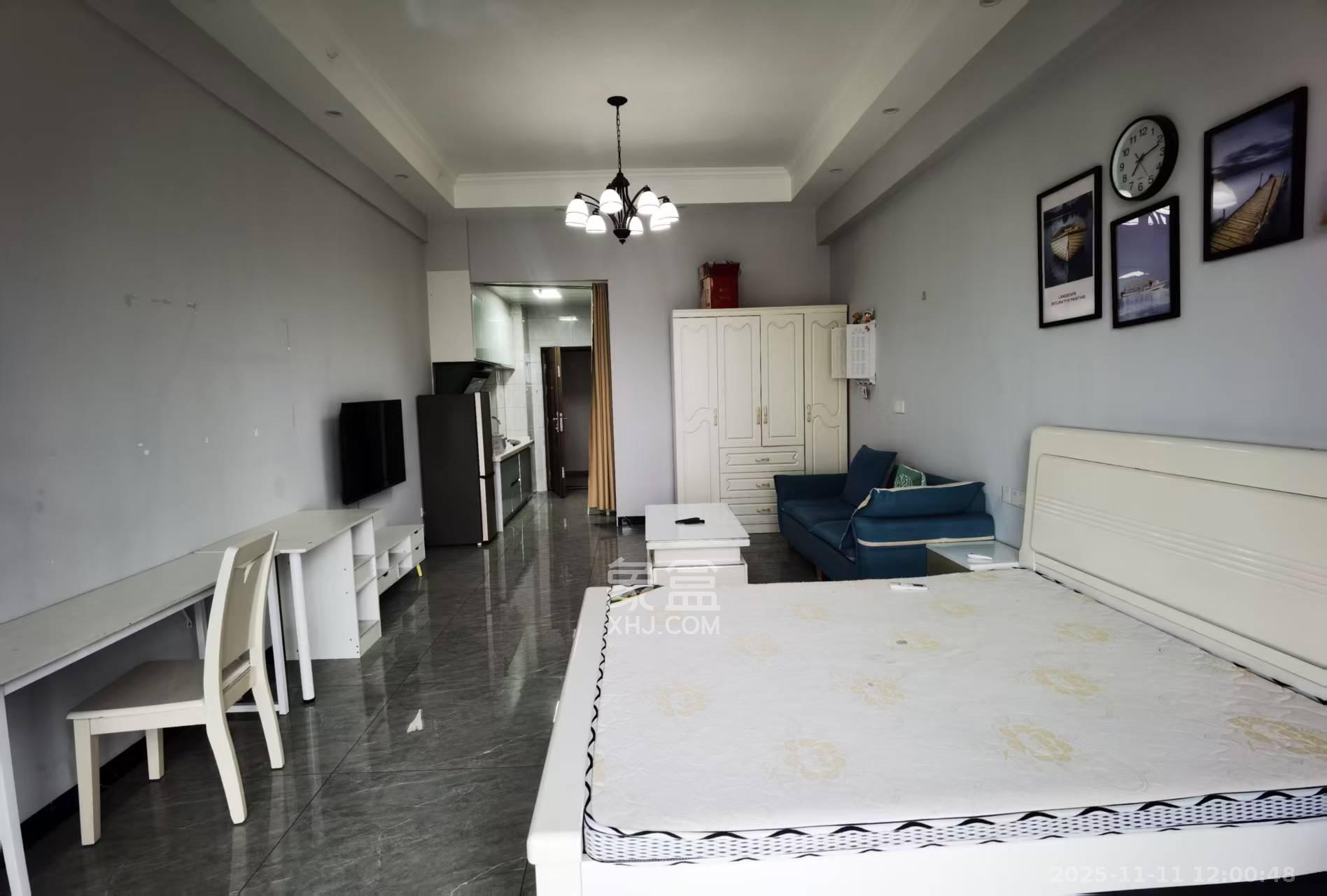 奥克斯滨仕花园（奥克斯洋湖广场/奥克斯中心）  1室1厅1卫    1700.0元/月室内图