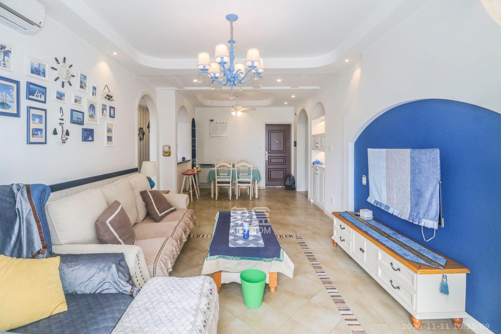 世茂外滩里（世茂铂翠湾三期）  3室2厅1卫    5300.0元/月室内图