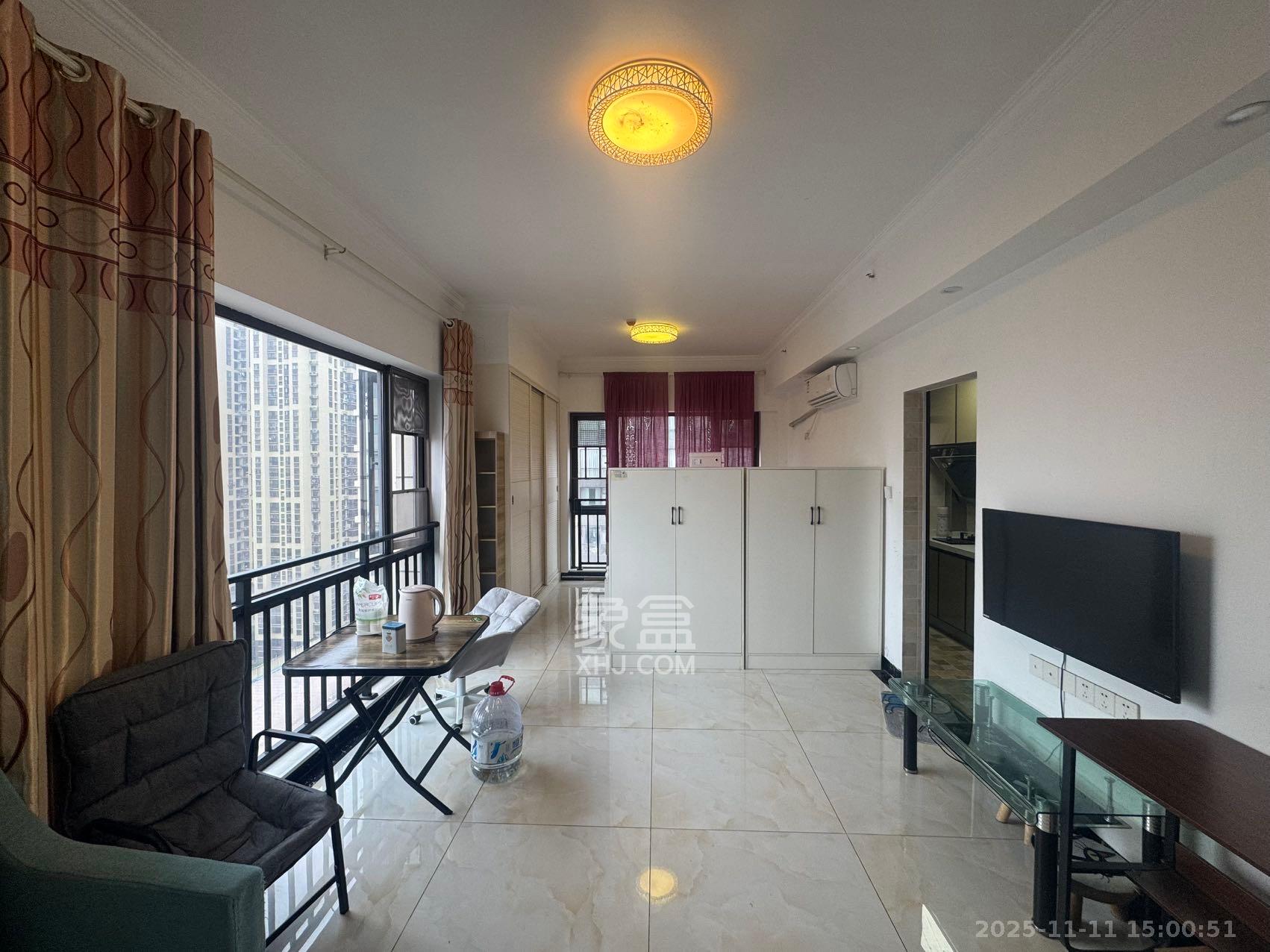 V领寓（岭南家园）  1室1厅1卫    1500.0元/月