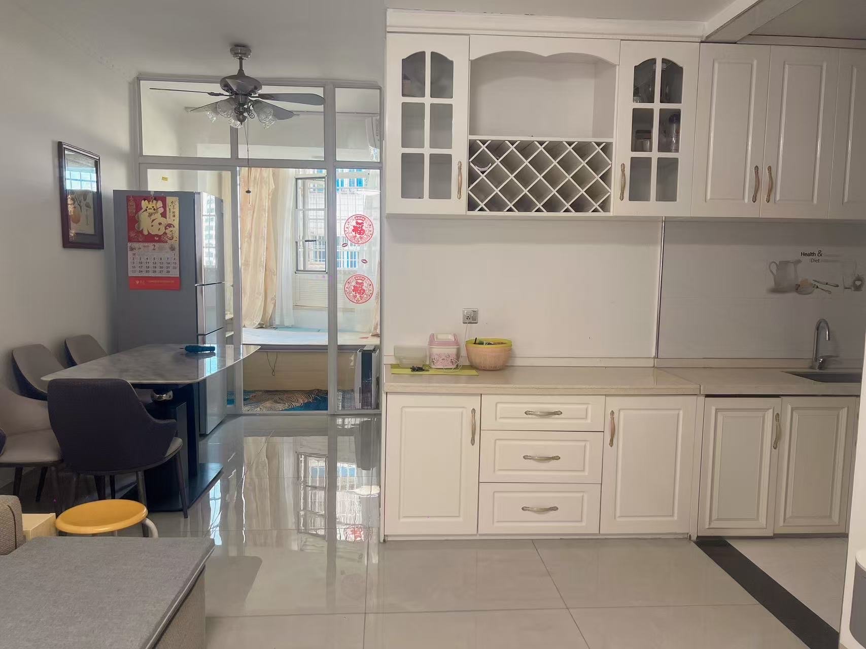 侨诚花园  2室1厅1卫    2200.0元/月室内图