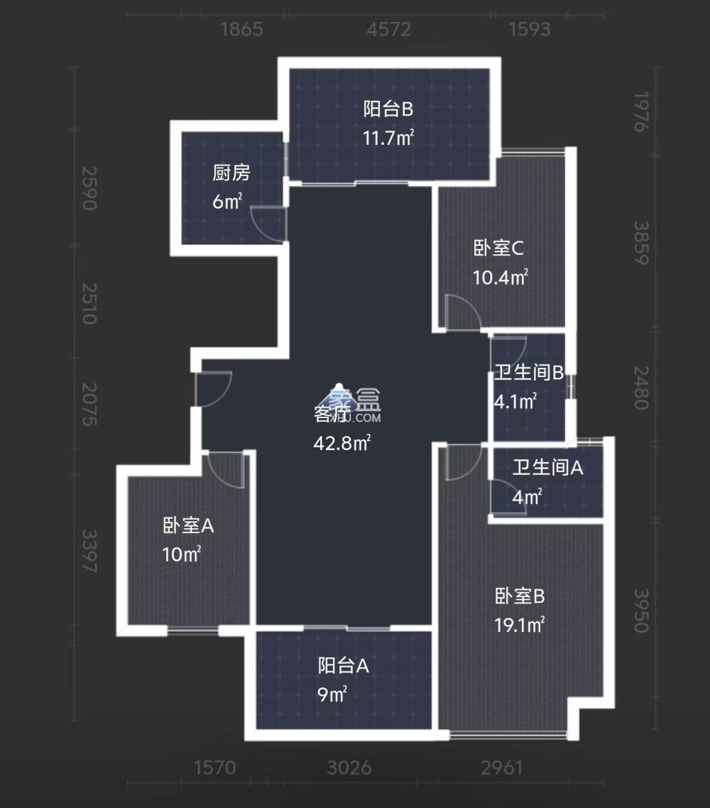 奥园养生城  3室2厅2卫    67.8万