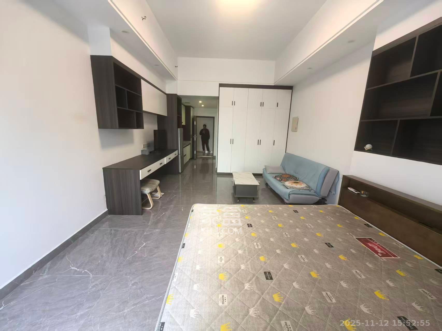 奥克斯滨仕花园（奥克斯洋湖广场/奥克斯中心）  1室1厅1卫    1700.0元/月室内图