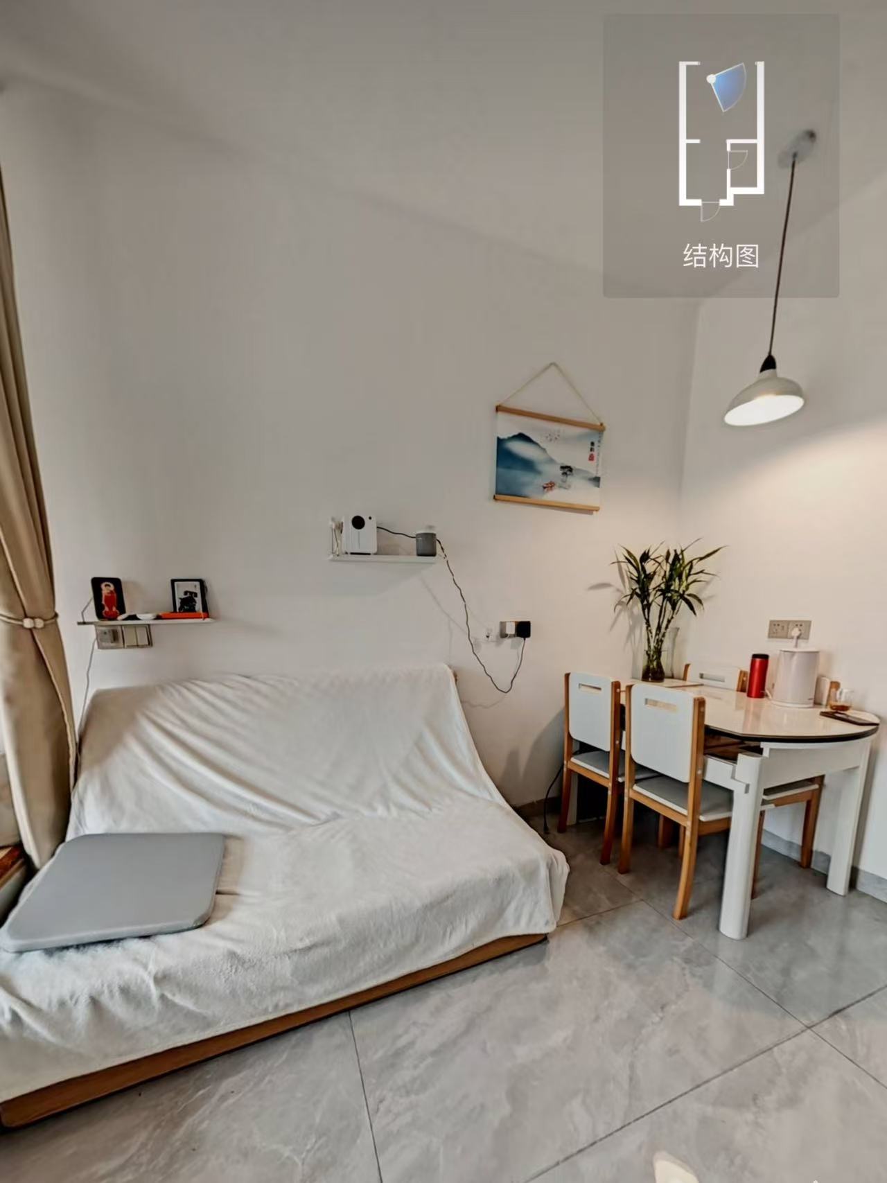 碧桂园城市之光  1室0厅0卫    1500.0元/月户型图