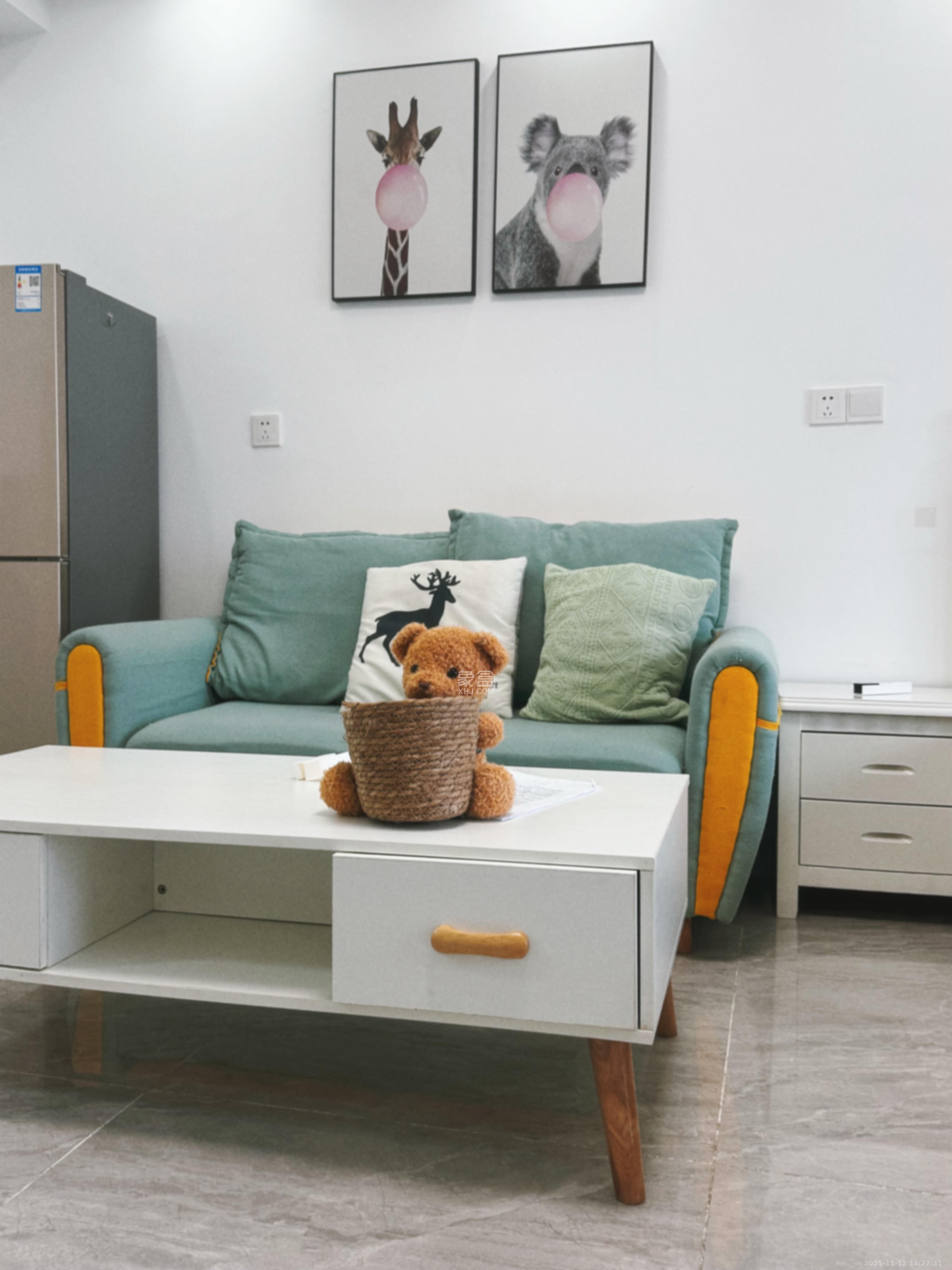 C-park天悦城（紫檀溪苑二期）  1室1厅1卫    1400.0元/月室内图