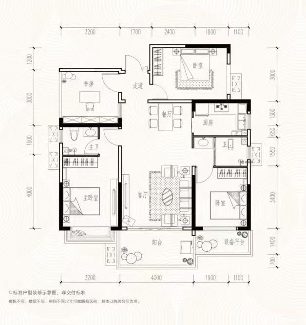 竹山社区散盘 3室1厅1卫 39.6万 竹山社区散盘 3室1厅1卫 39.6万户型图