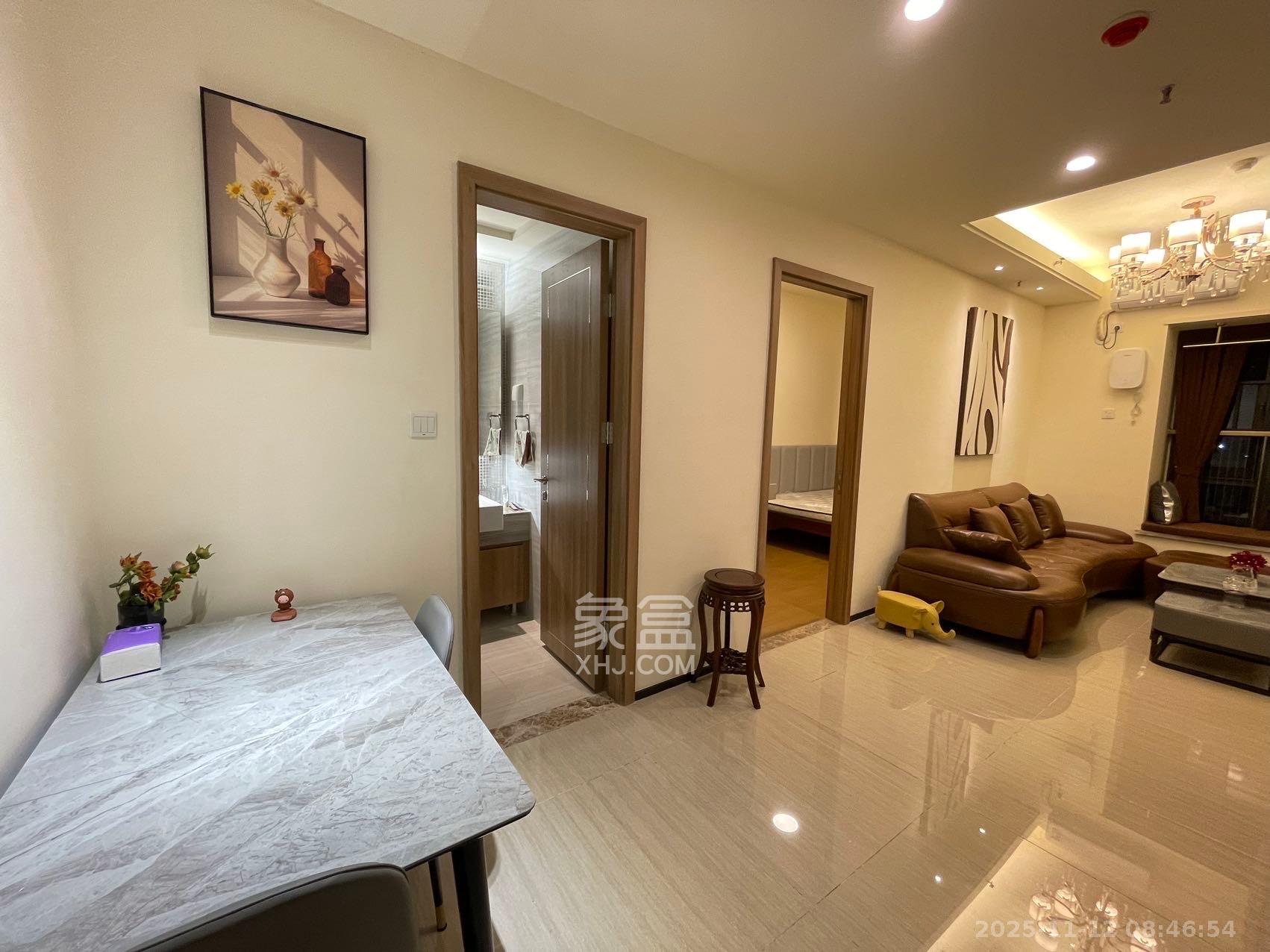 恒大清澜苑（恒大御景半岛四期）  1室1厅1卫    2300.0元/月室内图