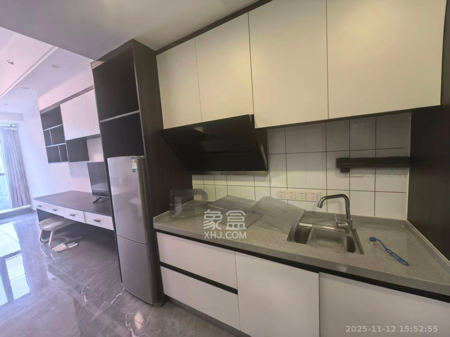 奥克斯滨仕花园（奥克斯洋湖广场/奥克斯中心）  1室1厅1卫    1700.0元/月室内图