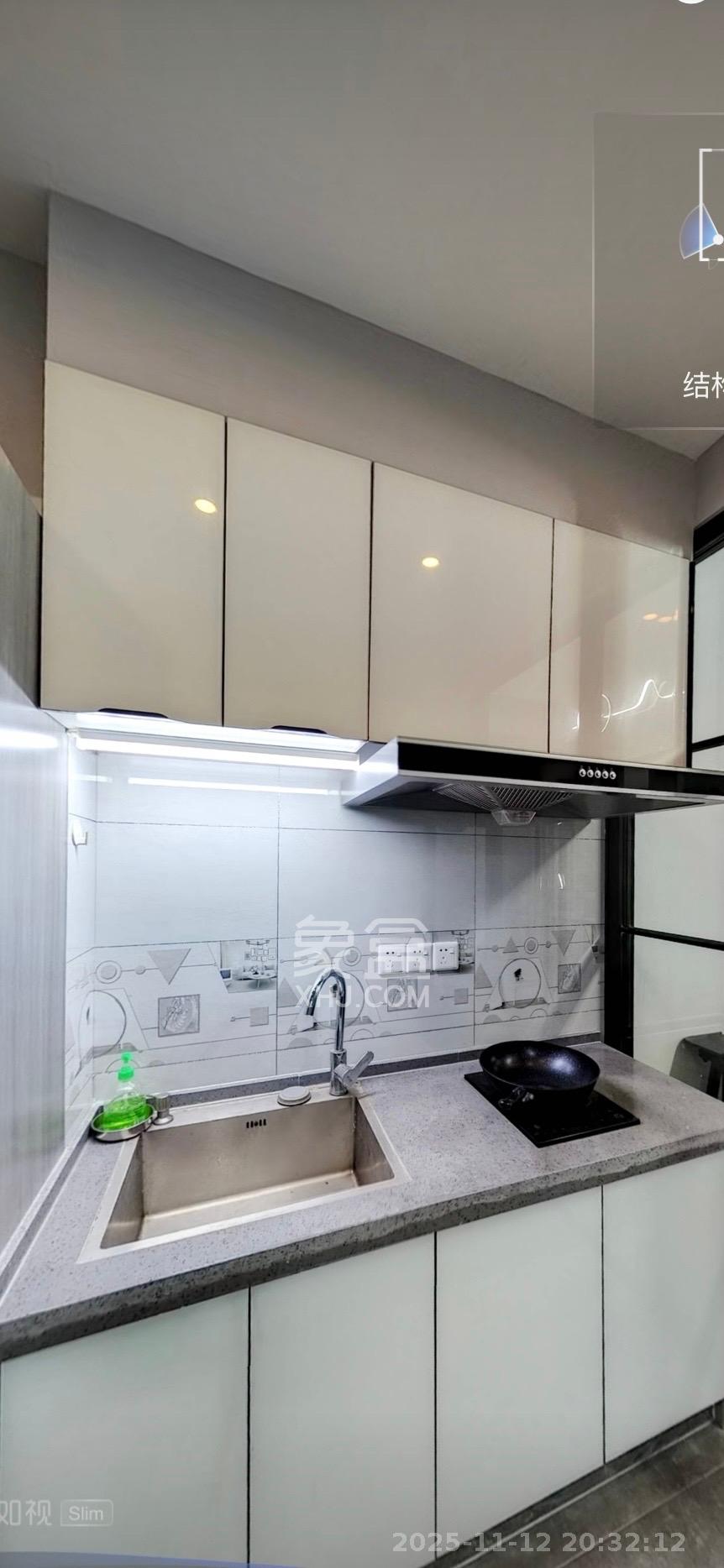 奥克斯滨仕花园（奥克斯洋湖广场/奥克斯中心）  1室1厅1卫    1800.0元/月室内图