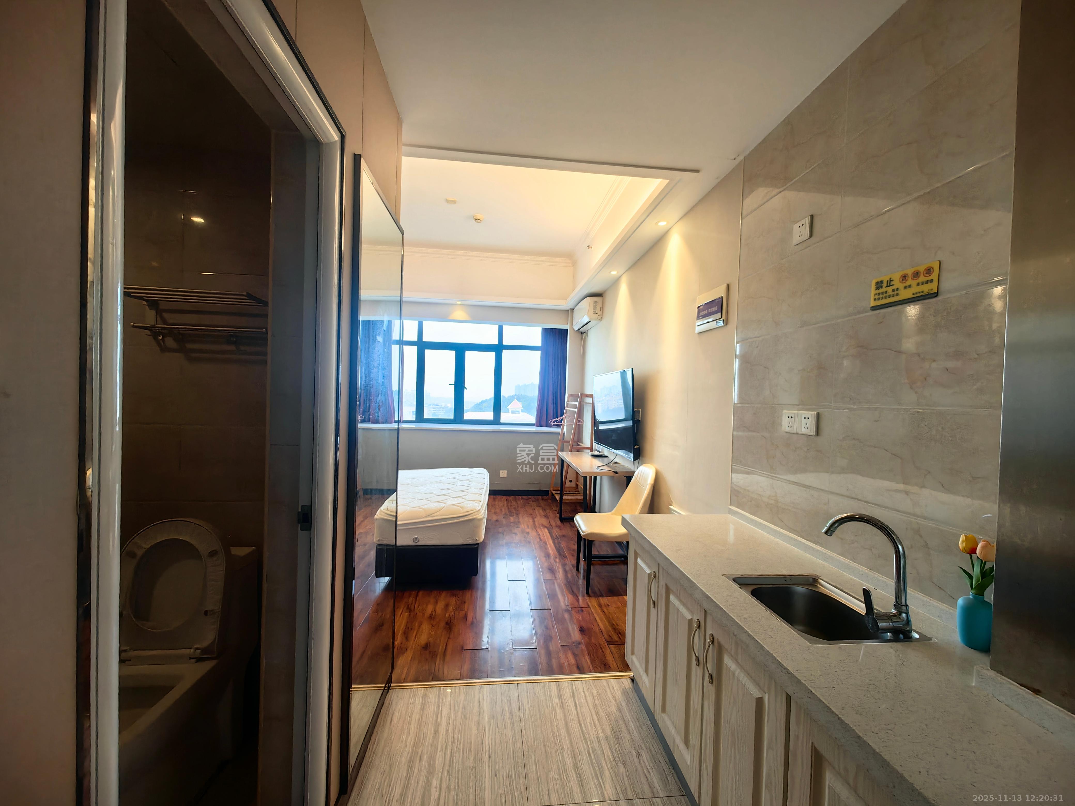 兆坤星悦荟 1室1厅1卫 1200.0元/月 兆坤星悦荟 1室1厅1卫 1200.0元/月室内图