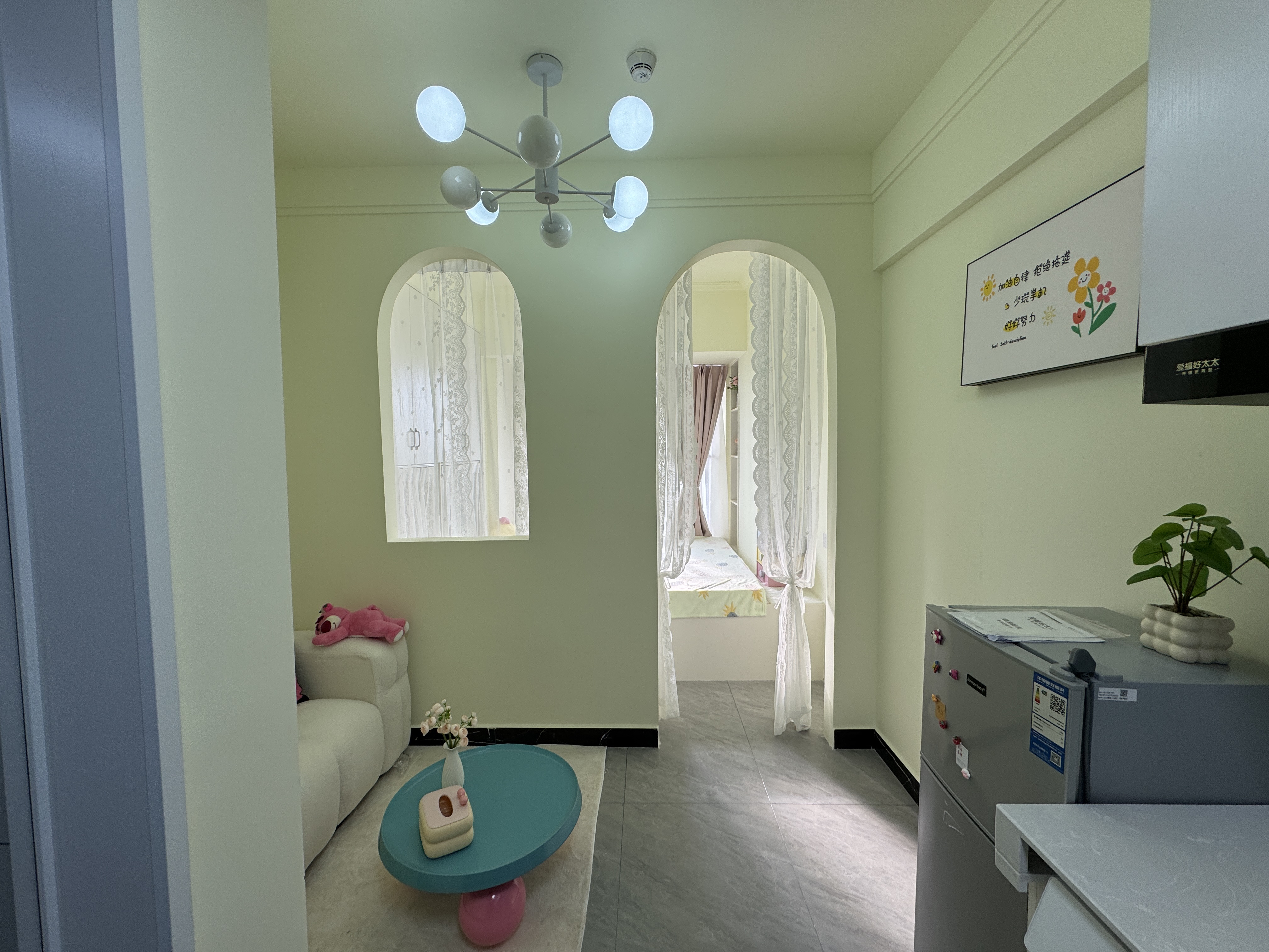 碧桂园印象  1室0厅0卫    1600.0元/月户型图