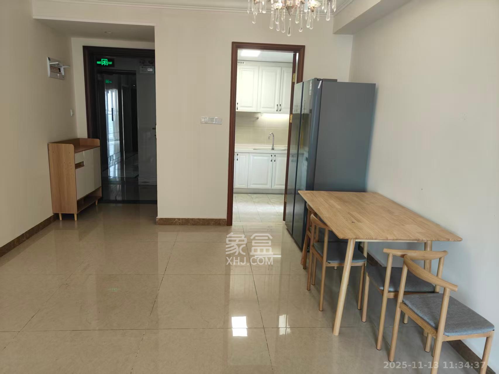 恒大书香门第  2室2厅1卫    1500.0元/月室内图