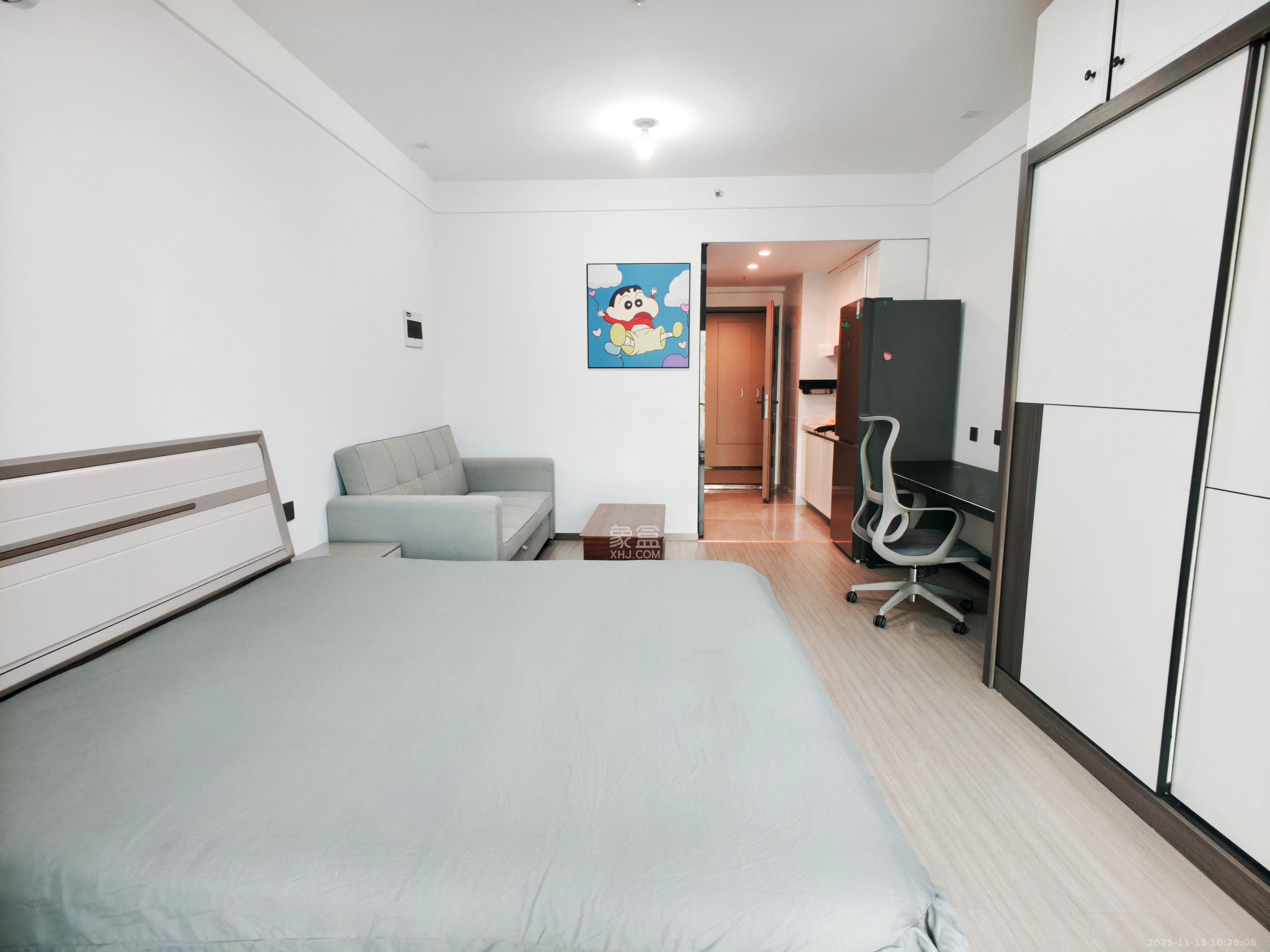 梅溪华府（新城金茂梦想华府）  1室1厅1卫    1800.0元/月