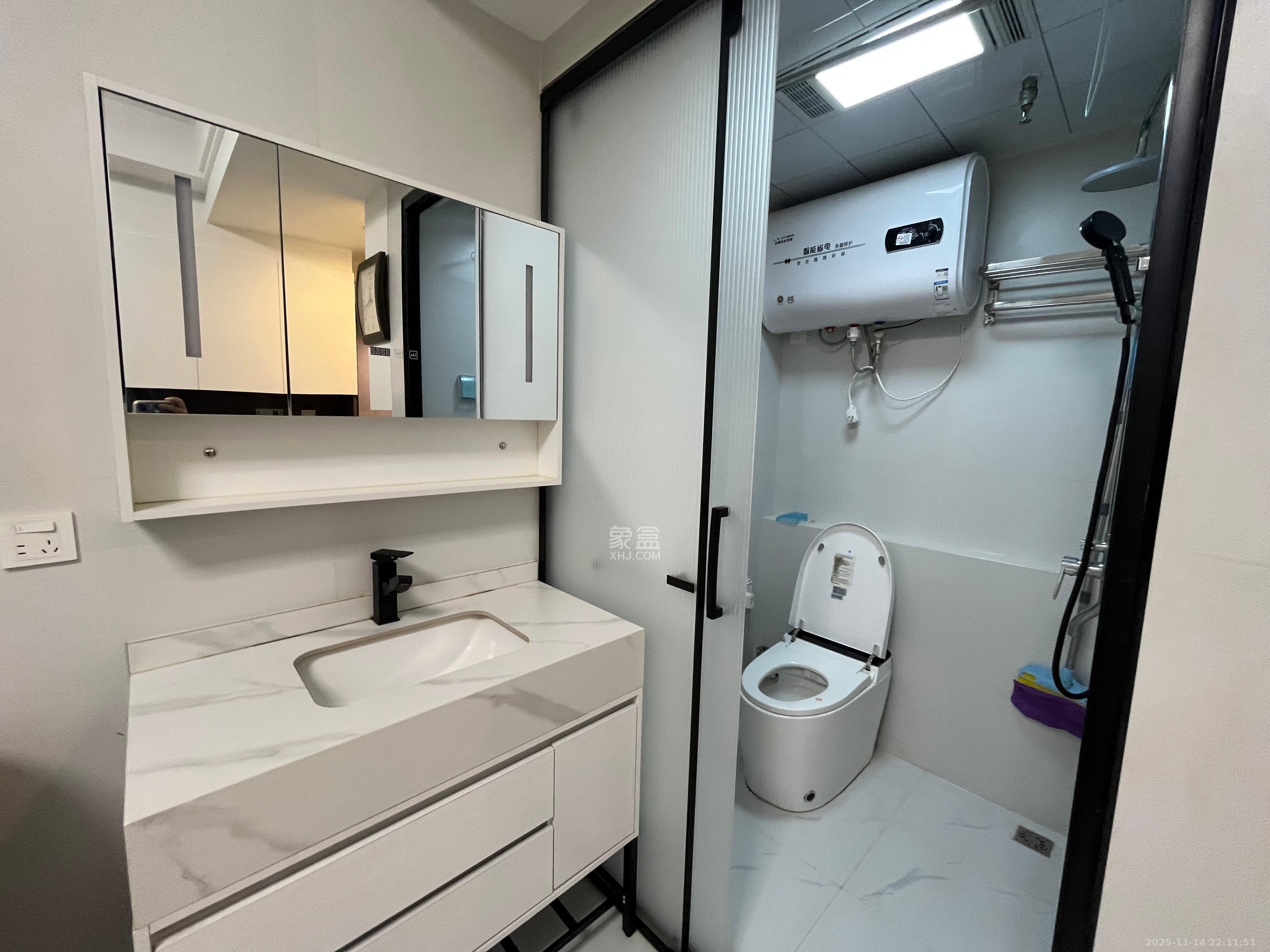 碧桂园印象  1室1厅1卫    1700.0元/月室内图