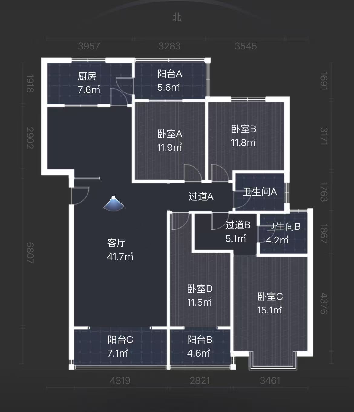 熹悦花都 4室2厅2卫 59.8万 熹悦花都 4室2厅2卫 59.8万室内图
