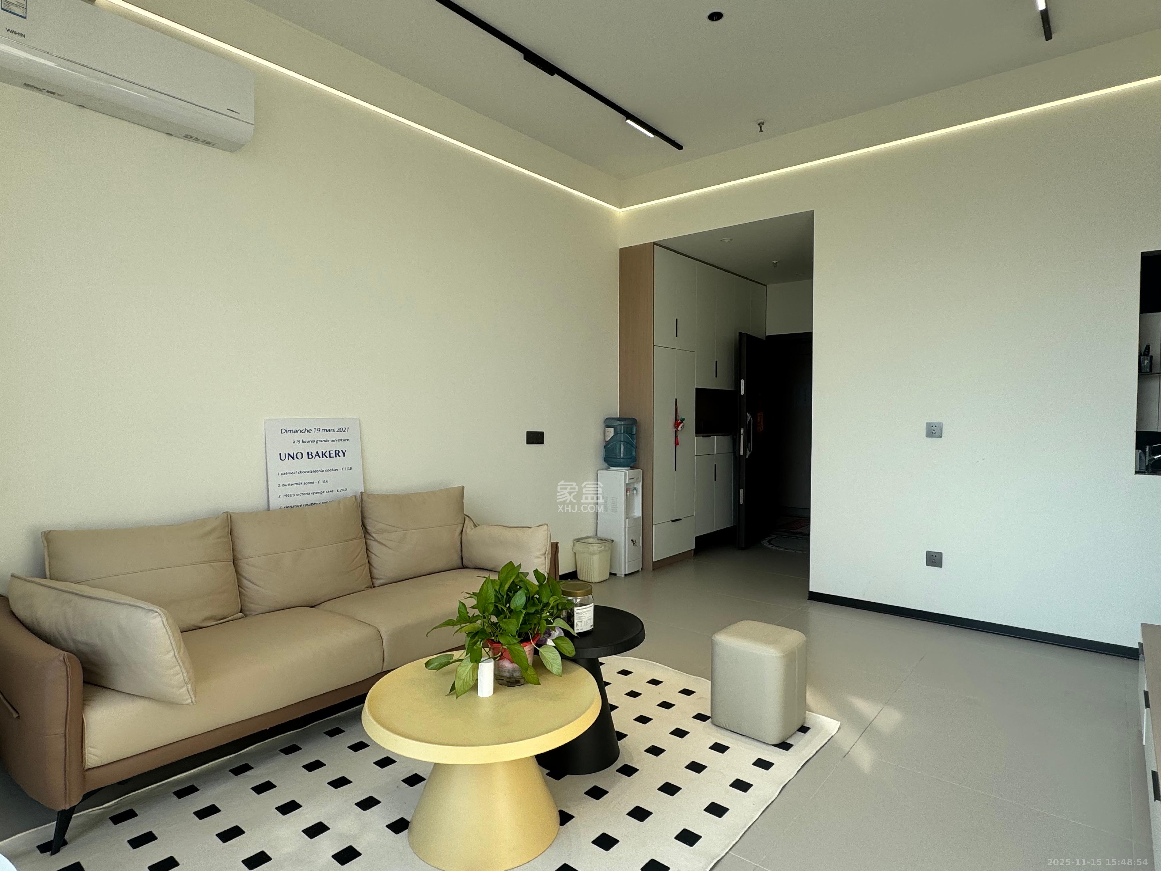 诺德滨江逸园（中铁逸园）  2室1厅1卫    2800.0元/月