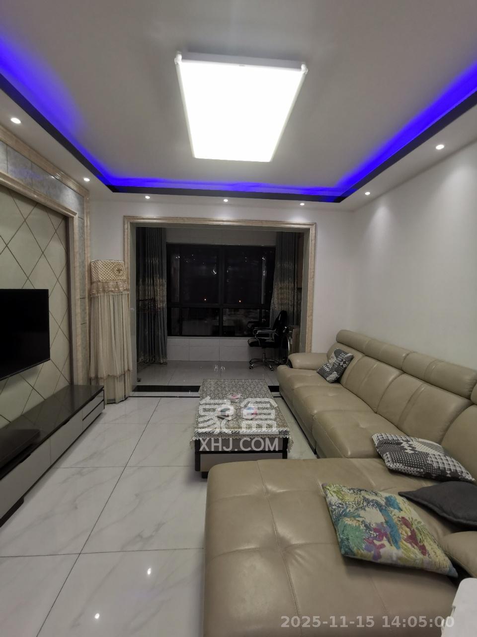 武广新都汇（新都华府二期）  3室2厅1卫    1700.0元/月室内图