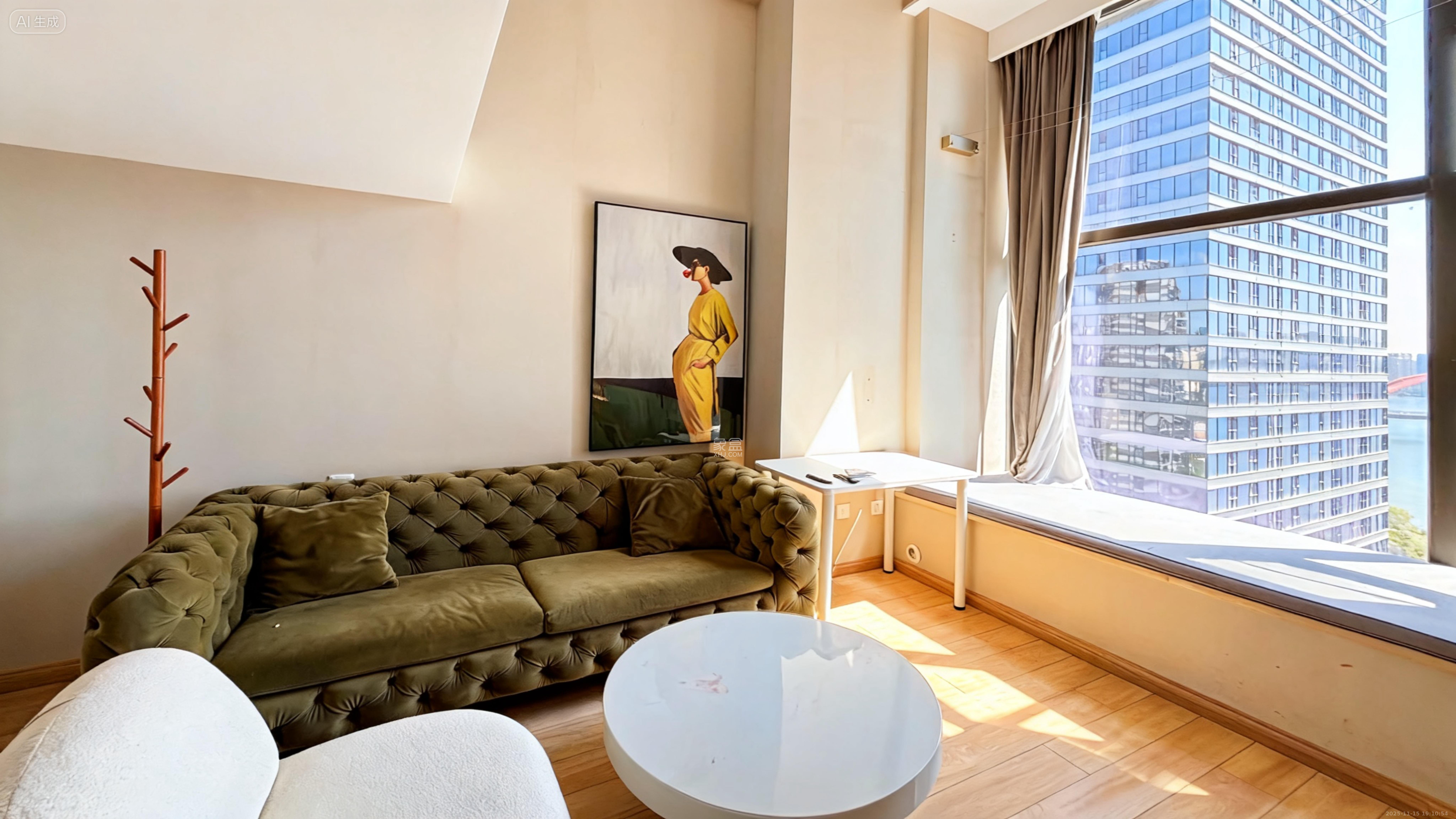 远洋外滩壹号  1室1厅1卫    2600.0元/月室内图