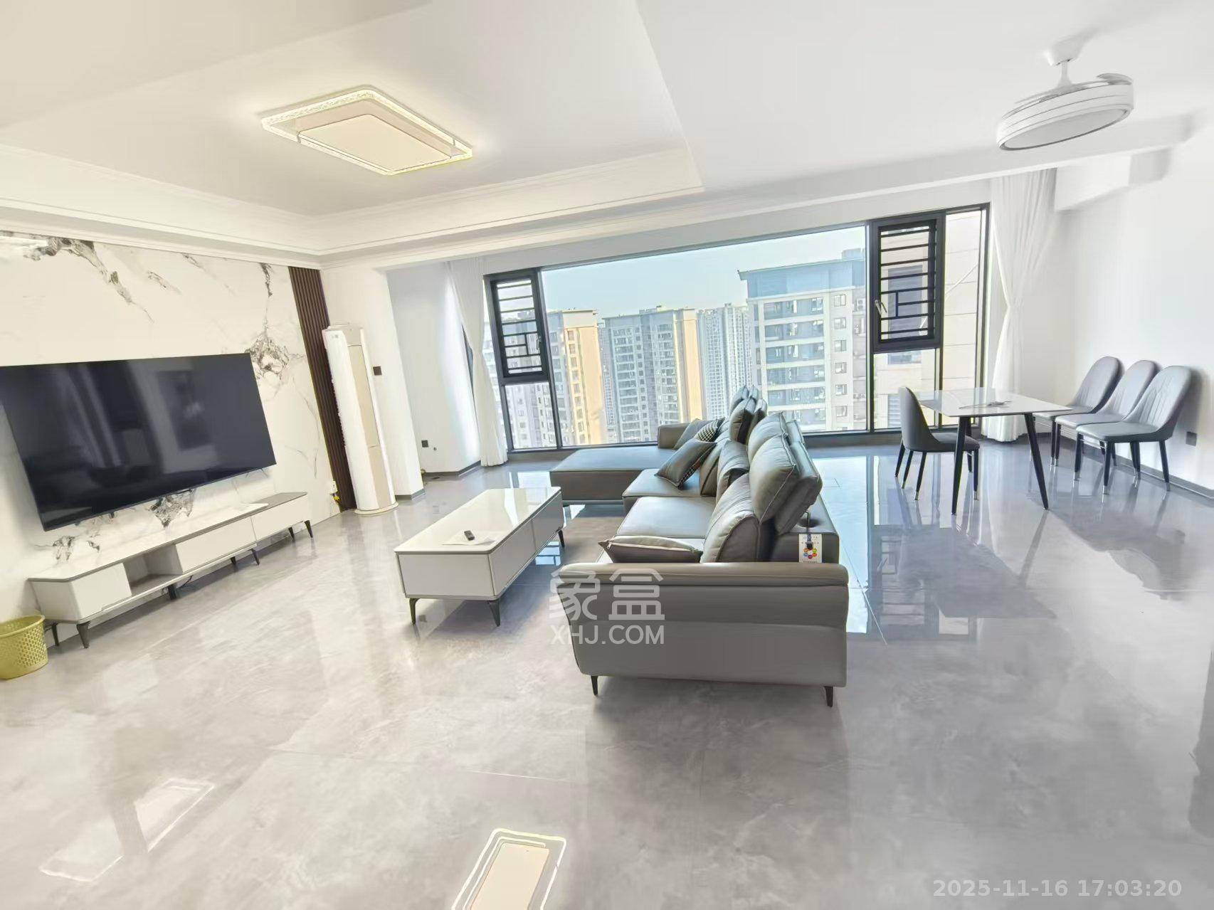 山水梅溪雅郡  3室2厅1卫    3000.0元/月