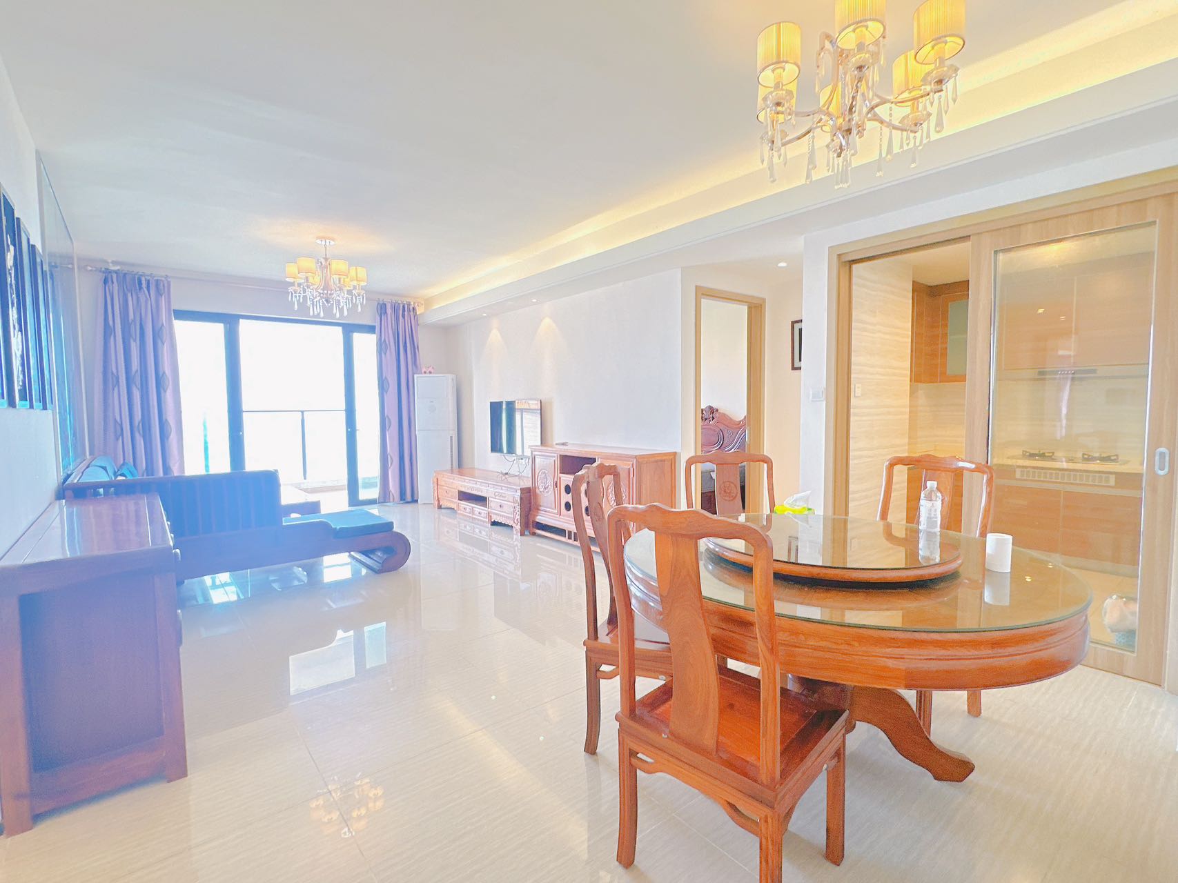 恒大美丽沙天澜湾 3室2厅1卫 4000.0元/月 恒大美丽沙天澜湾 3室2厅1卫 4000.0元/月室内图