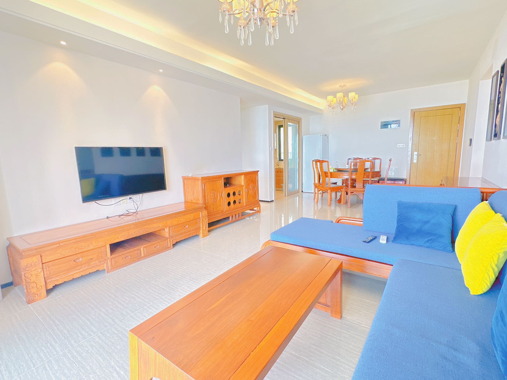 恒大美丽沙天澜湾 3室2厅1卫 4000.0元/月 恒大美丽沙天澜湾 3室2厅1卫 4000.0元/月室内图